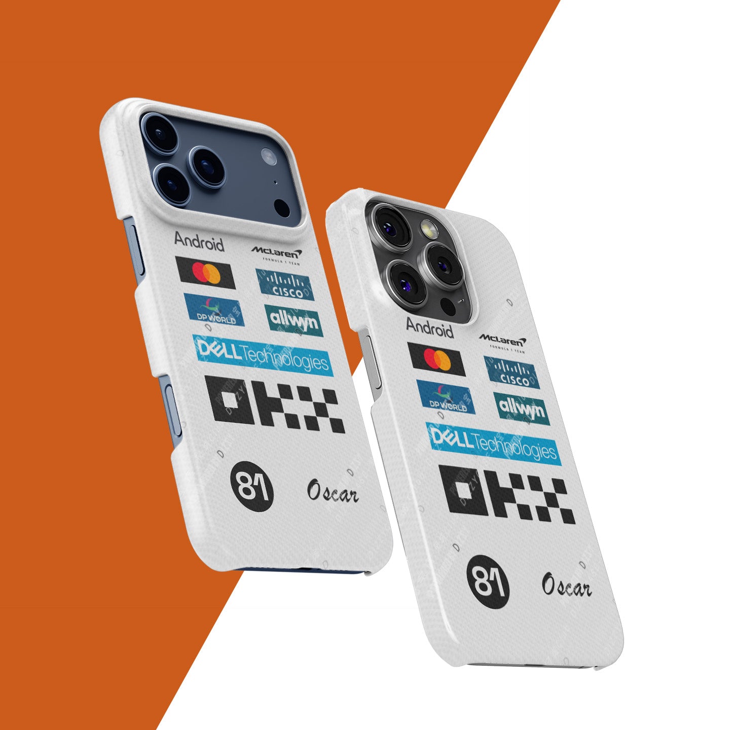 Oscar Piastri 2025 Monaco GP Phone Case – McLaren White Race Suit Edition (For iPhone) | DIZZY CASE