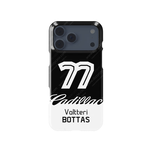 Valtteri Bottas #77 Cadillac F1 2026 Livery - iPhone Case