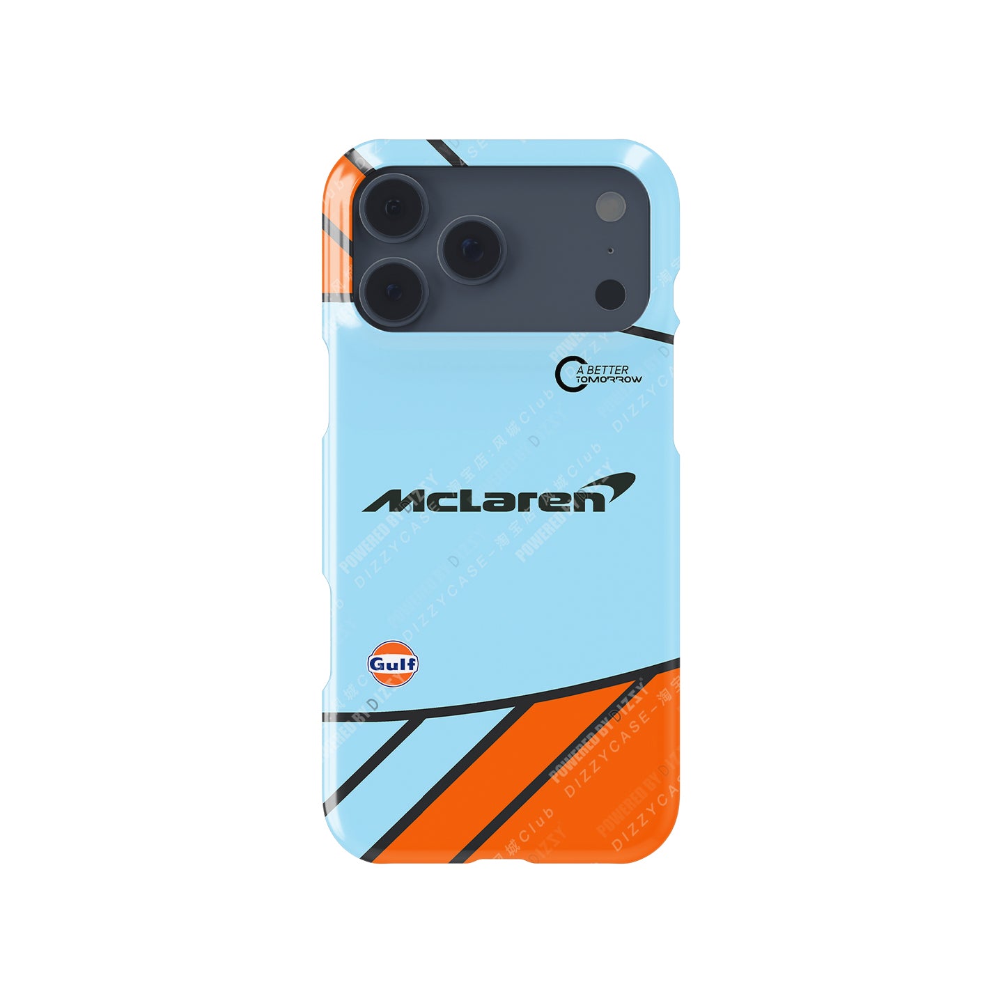 McLaren MCL35M Gulf Livery Monaco 2021 Phone Case | DIZZY CASE