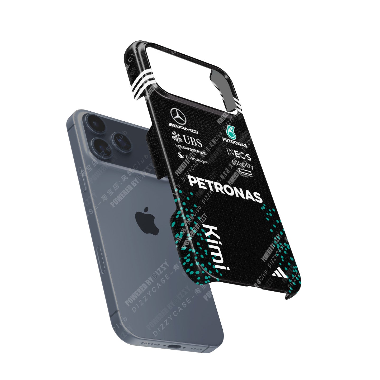 Kimi Antonelli 2025 Mercedes F1 Race Suit Phone Case – AMG Petronas Edition | DIZZY CASE