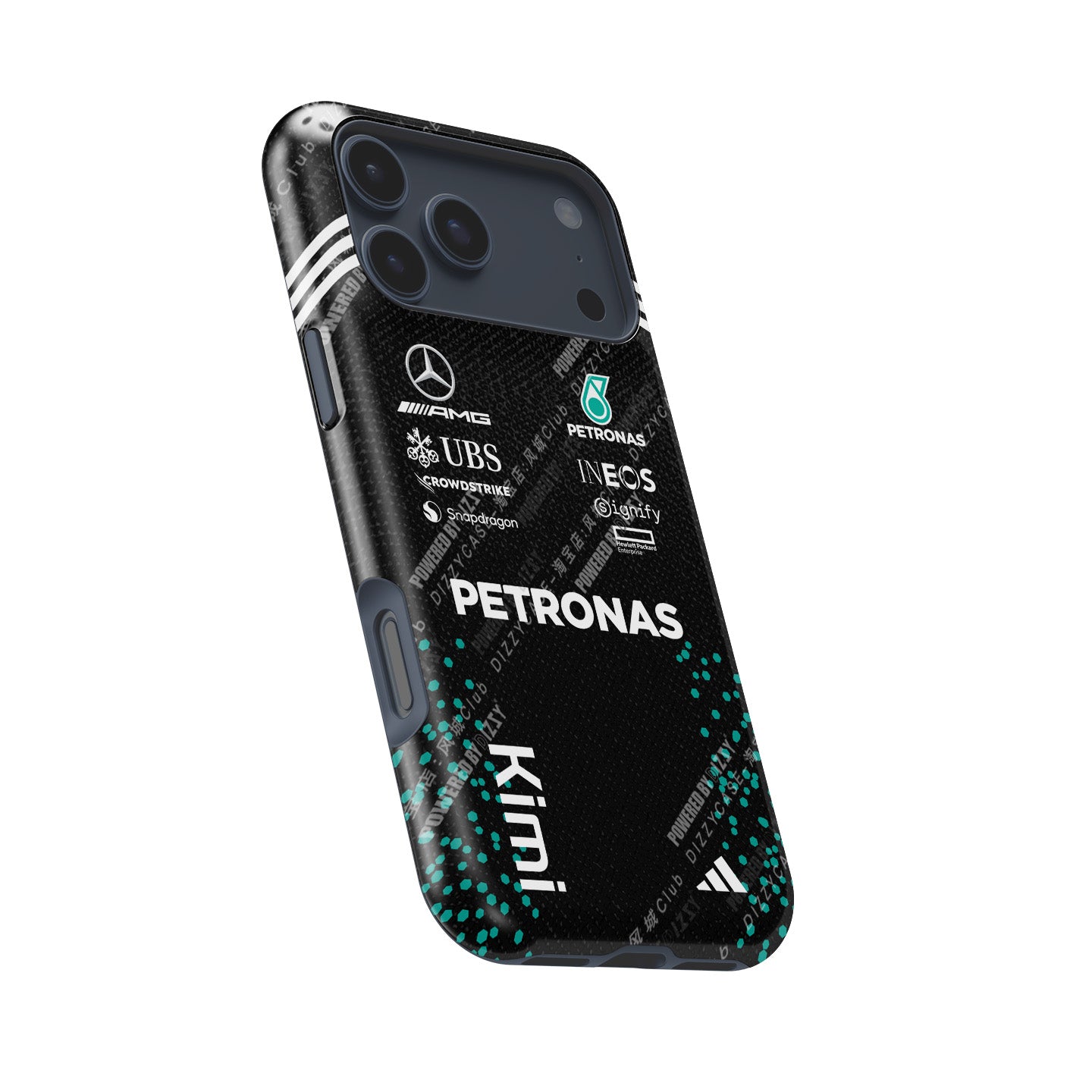 Kimi Antonelli 2025 Mercedes F1 Race Suit Phone Case – AMG Petronas Edition | DIZZY CASE