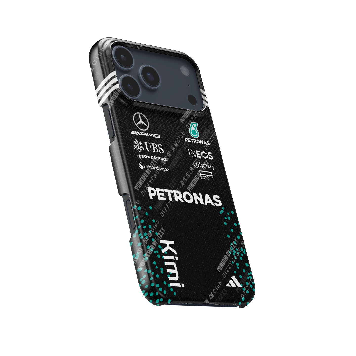 Kimi Antonelli 2025 Mercedes F1 Race Suit Phone Case – AMG Petronas Edition | DIZZY CASE