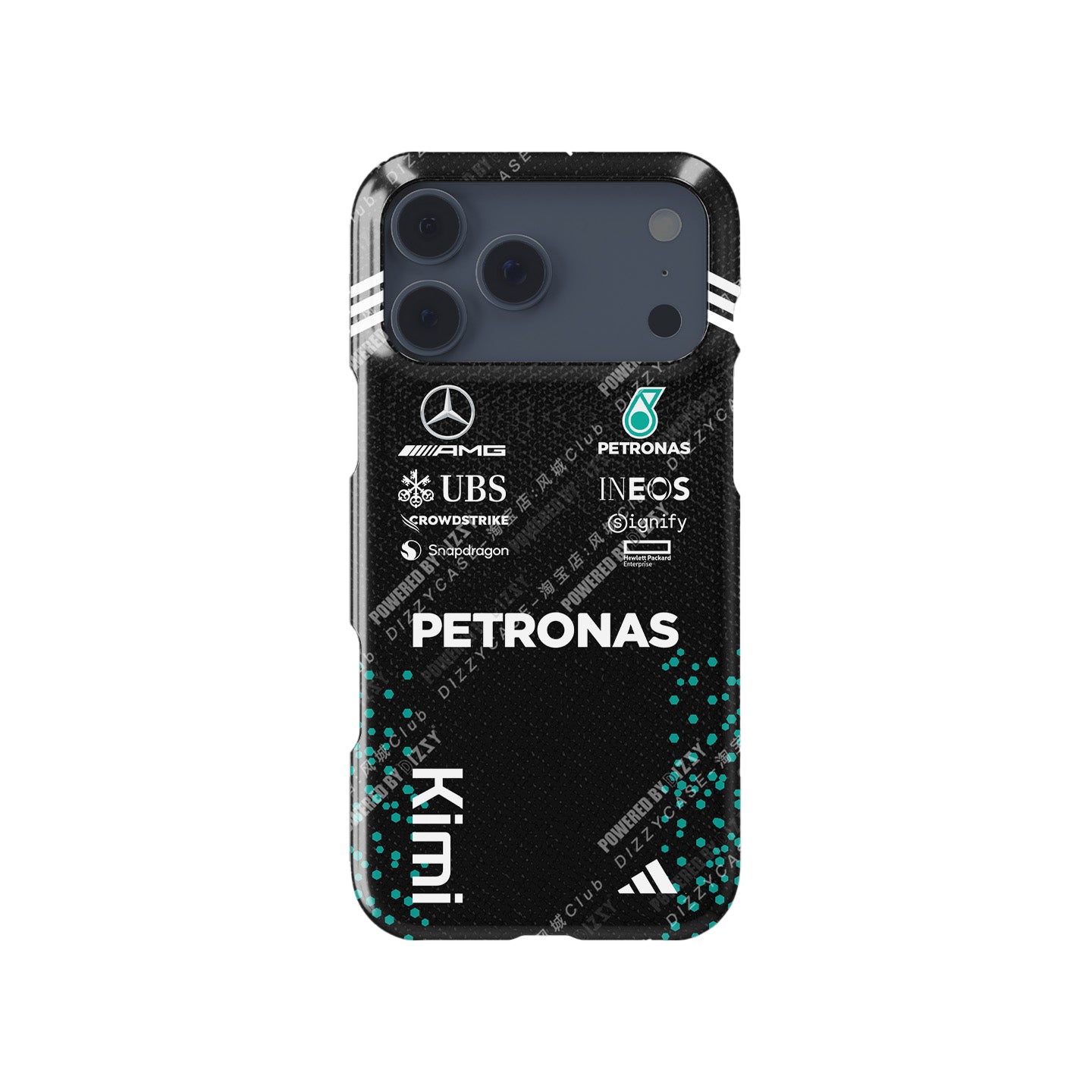 Kimi Antonelli 2025 Mercedes F1 Race Suit Phone Case – AMG Petronas Edition | DIZZY CASE