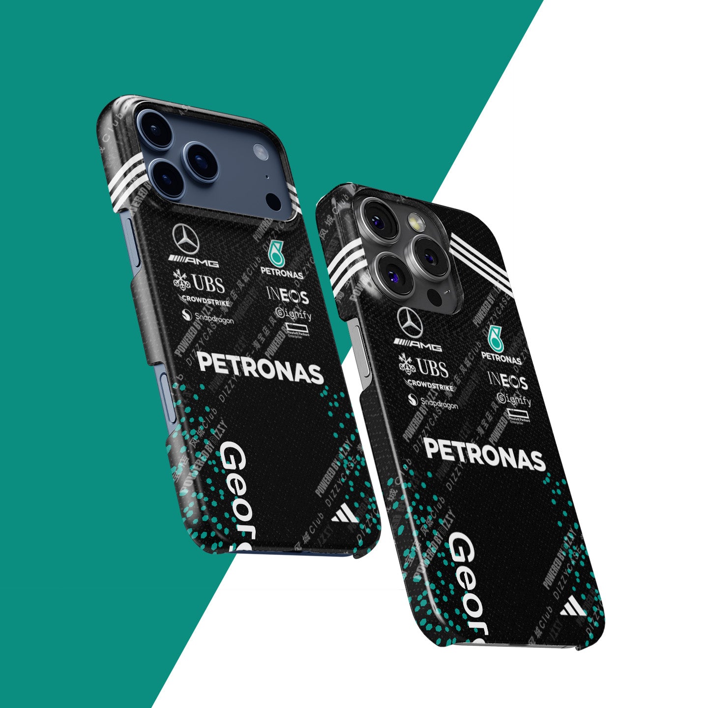 George Russell 2025 Mercedes F1 Race Suit Phone Case – AMG Petronas Edition | DIZZY CASE