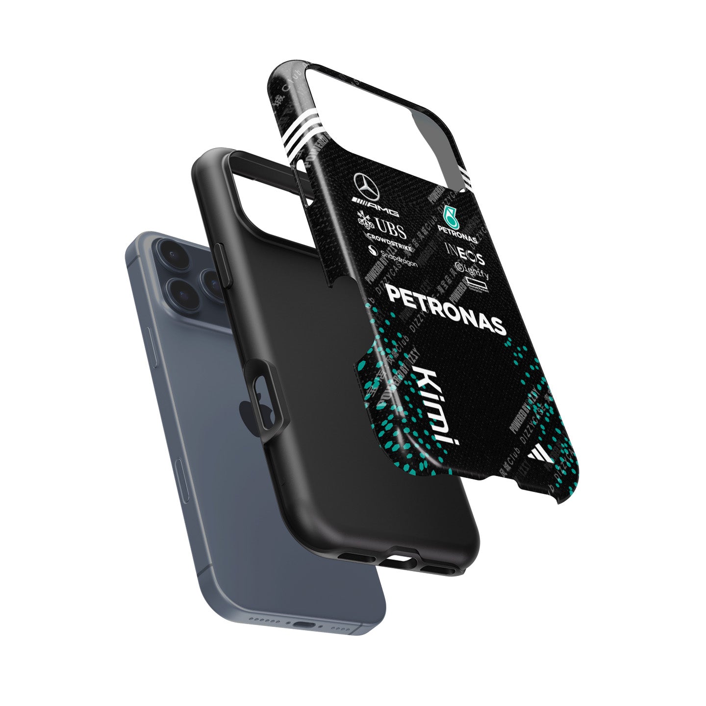 Kimi Antonelli 2025 Mercedes F1 Race Suit Phone Case – AMG Petronas Edition | DIZZY CASE