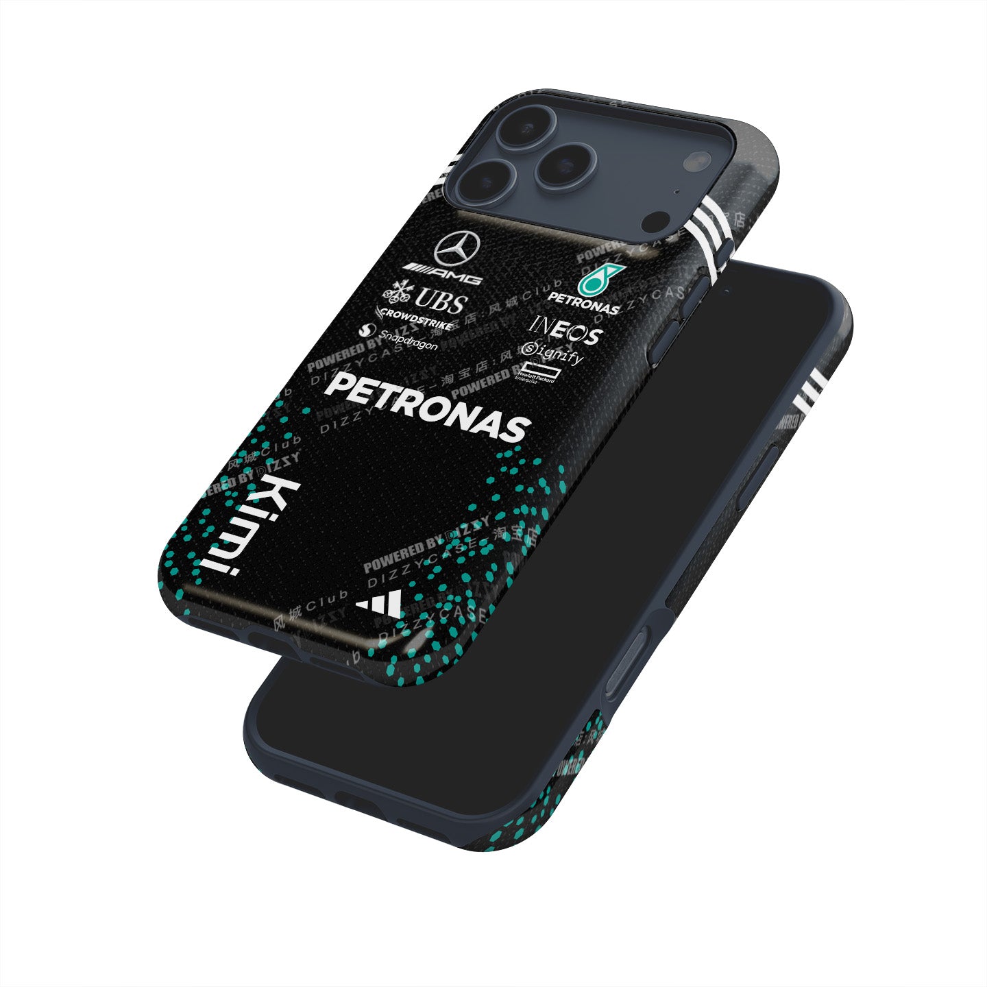 Kimi Antonelli 2025 Mercedes F1 Race Suit Phone Case – AMG Petronas Edition | DIZZY CASE