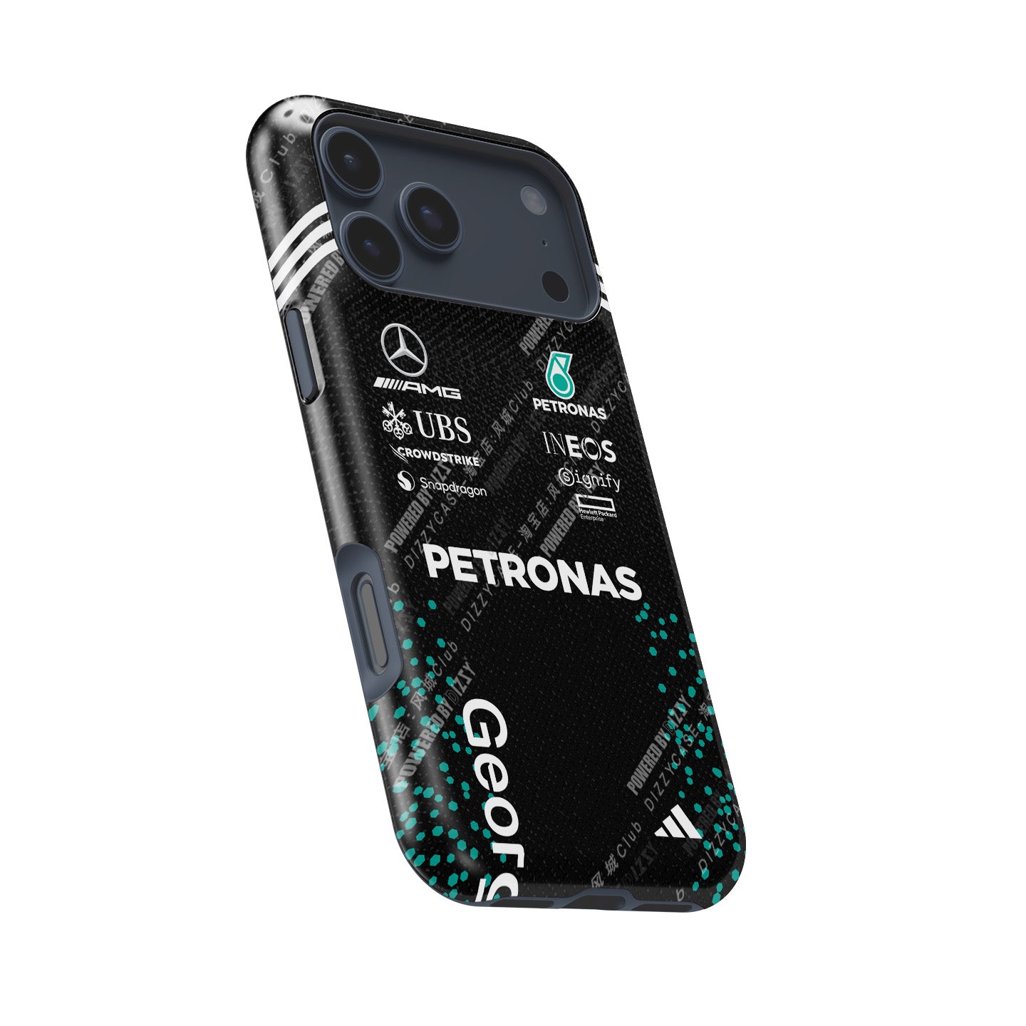 George Russell 2025 Mercedes F1 Race Suit Phone Case – AMG Petronas Edition | DIZZY CASE