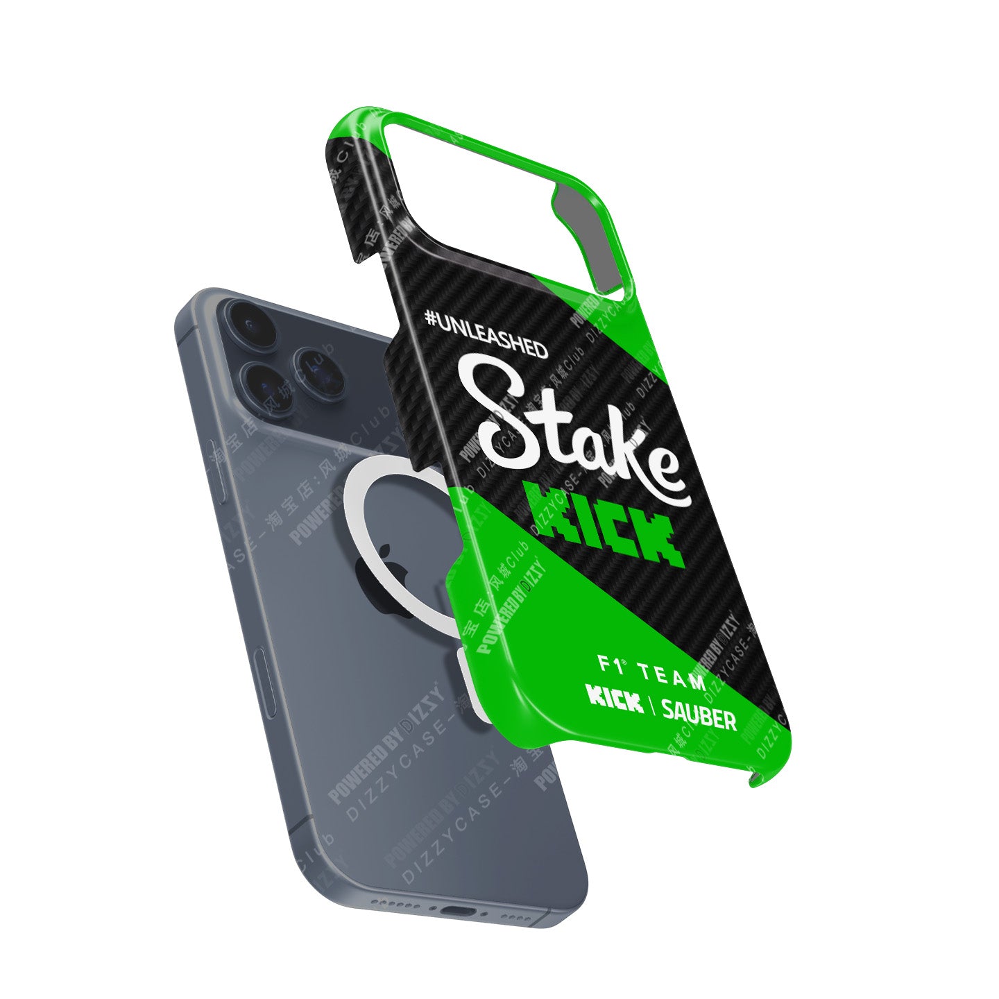 Stake F1 Sauber C44 Livery - Bottas & Zhou Apple Case | DIZZY CASE