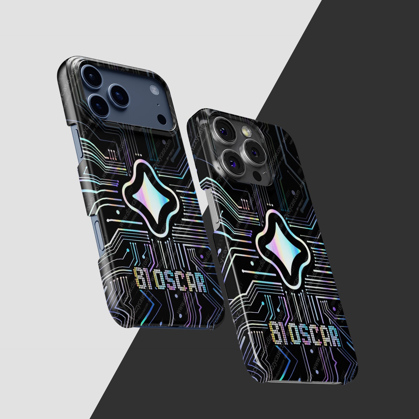 Oscar Piastri 2025 USGP Helmet Phone Case – Gemini Tech Edition for iPhone