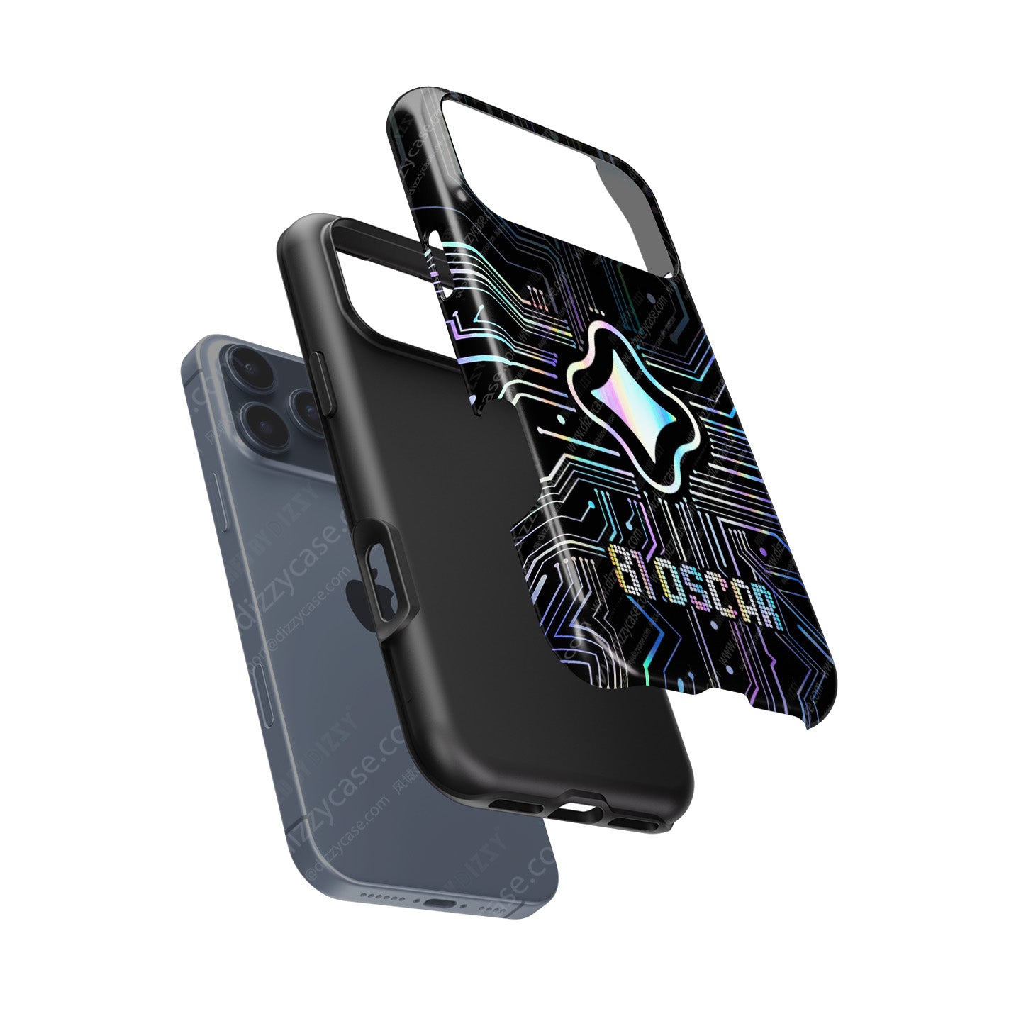 Oscar Piastri 2025 USGP Helmet Phone Case – Gemini Tech Edition for iPhone