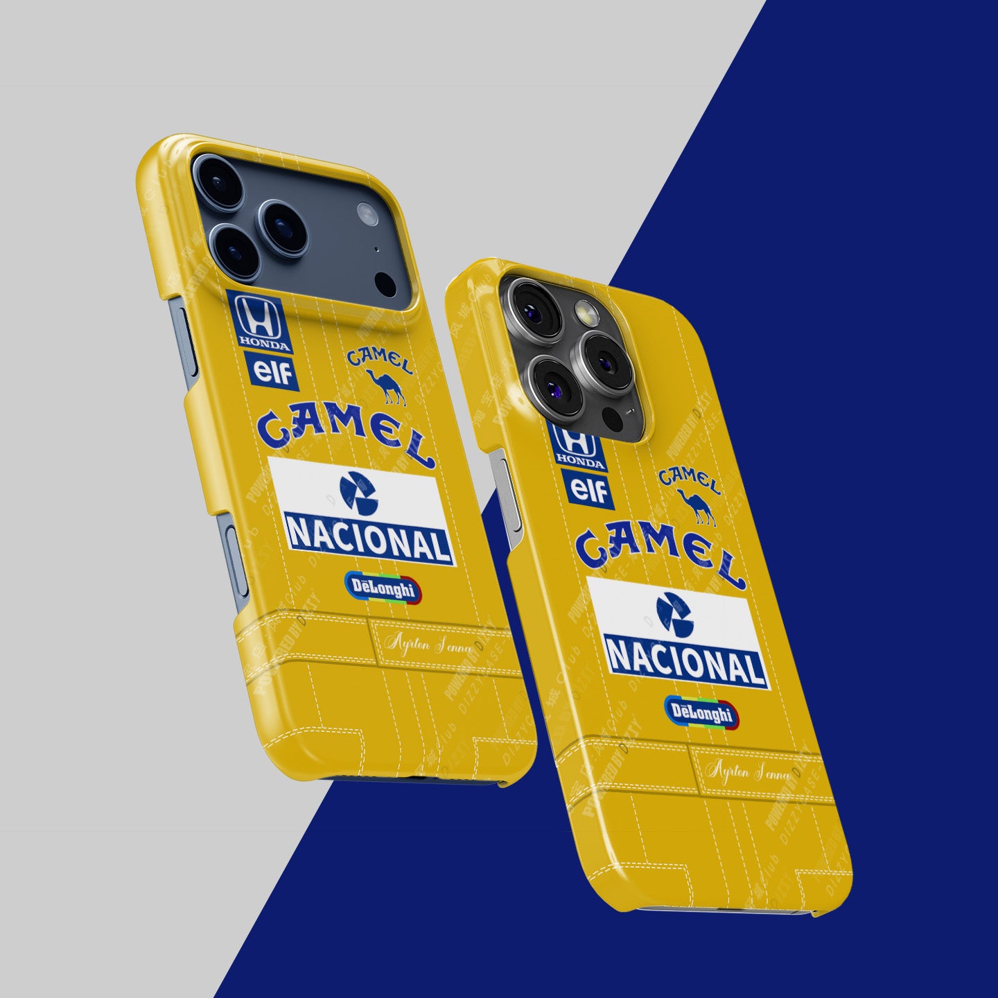 Ayrton Senna Lotus 99T 1987 Livery Phone Case - Apple Models