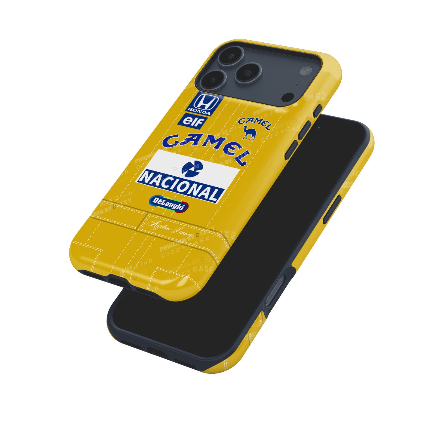 Ayrton Senna Lotus 99T 1987 Livery Phone Case - Apple Models