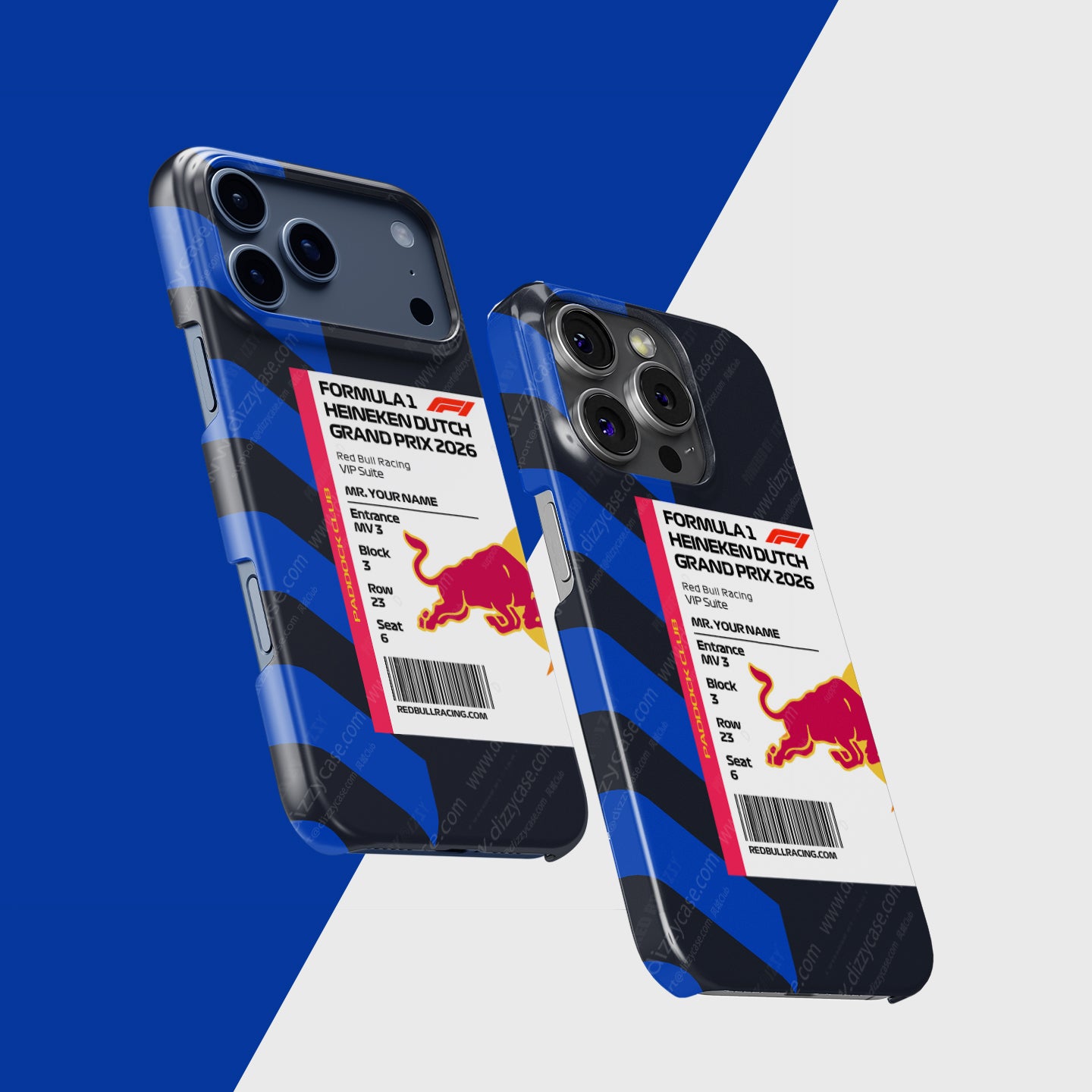 Red Bull VIP Pass iPhone Case - Dutch GP 2026 | DIZZY CASE