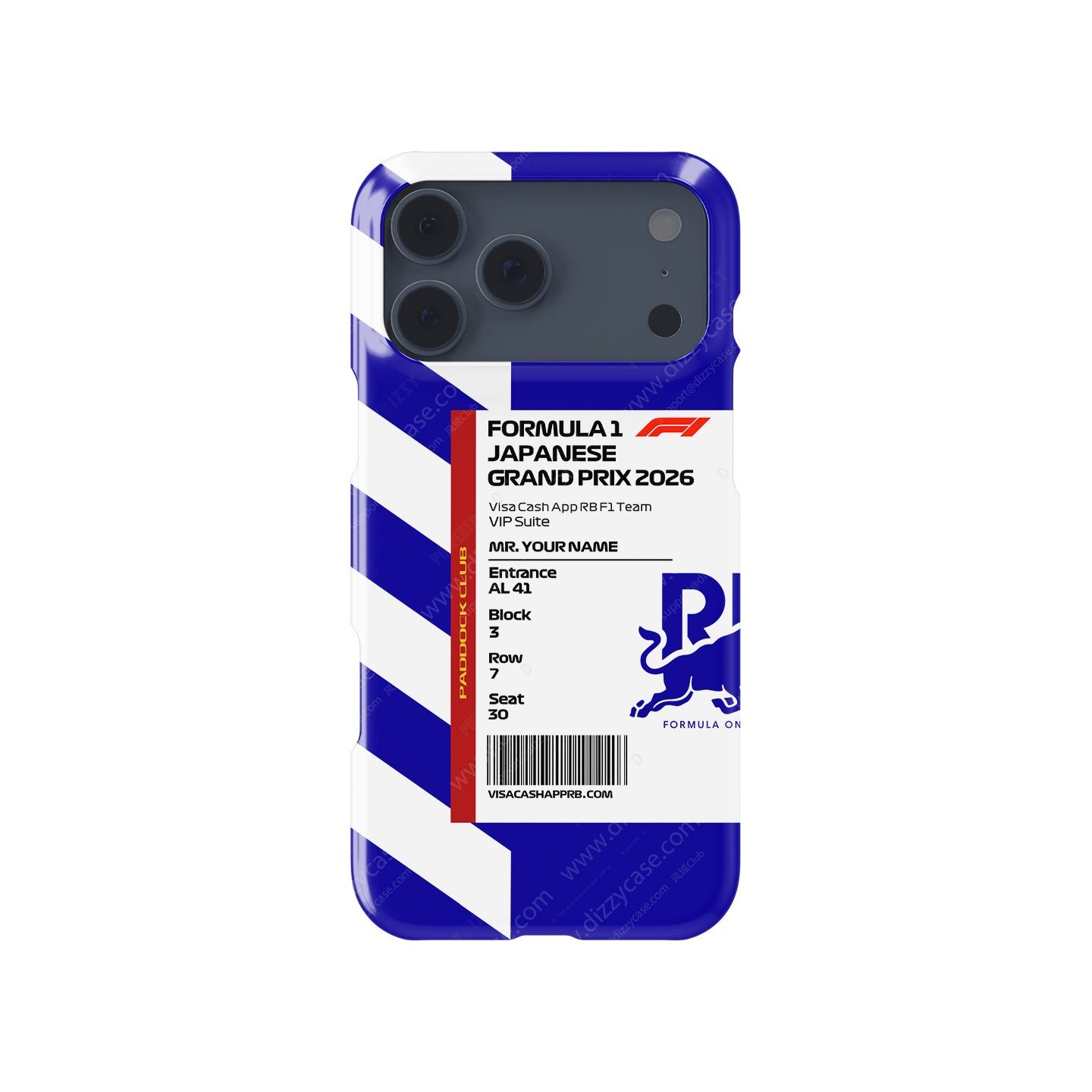 VCARB VIP Pass iPhone Case - Japan 2026 (Suzuka) | DIZZY CASE