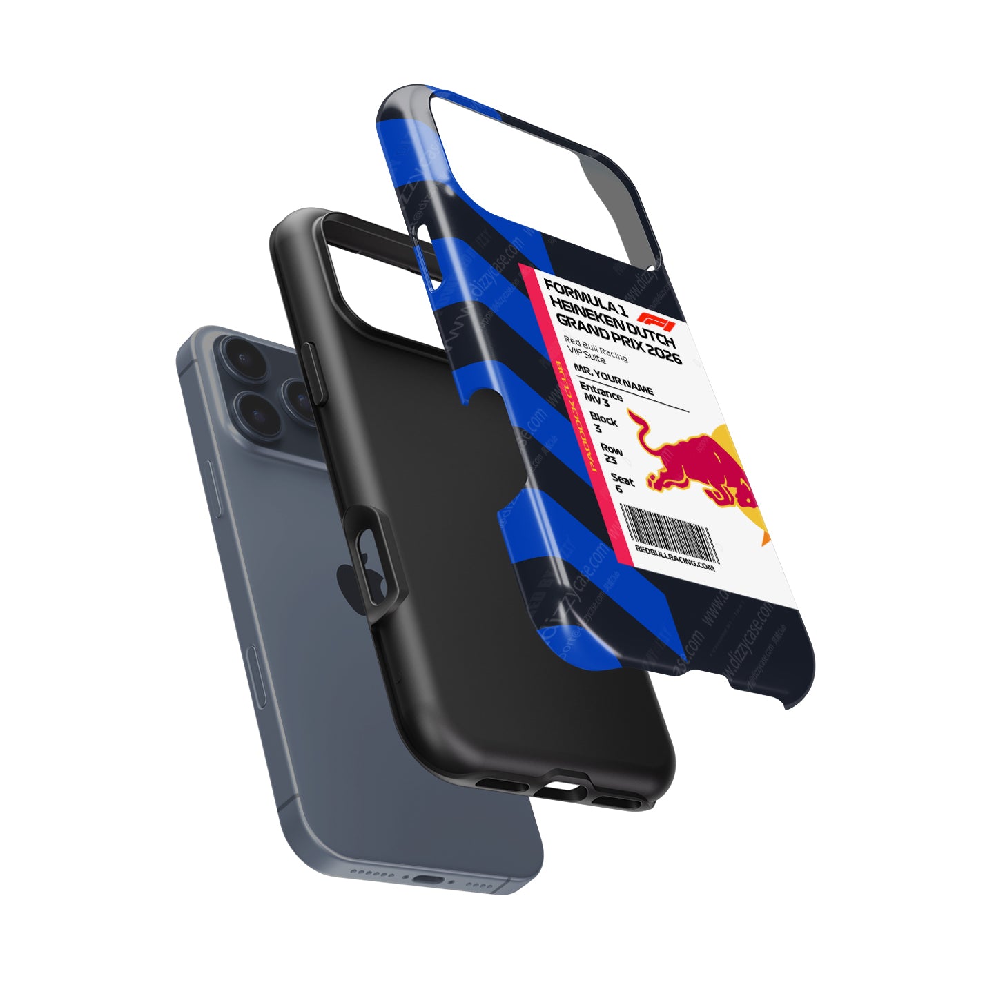 Red Bull VIP Pass iPhone Case - Dutch GP 2026 | DIZZY CASE