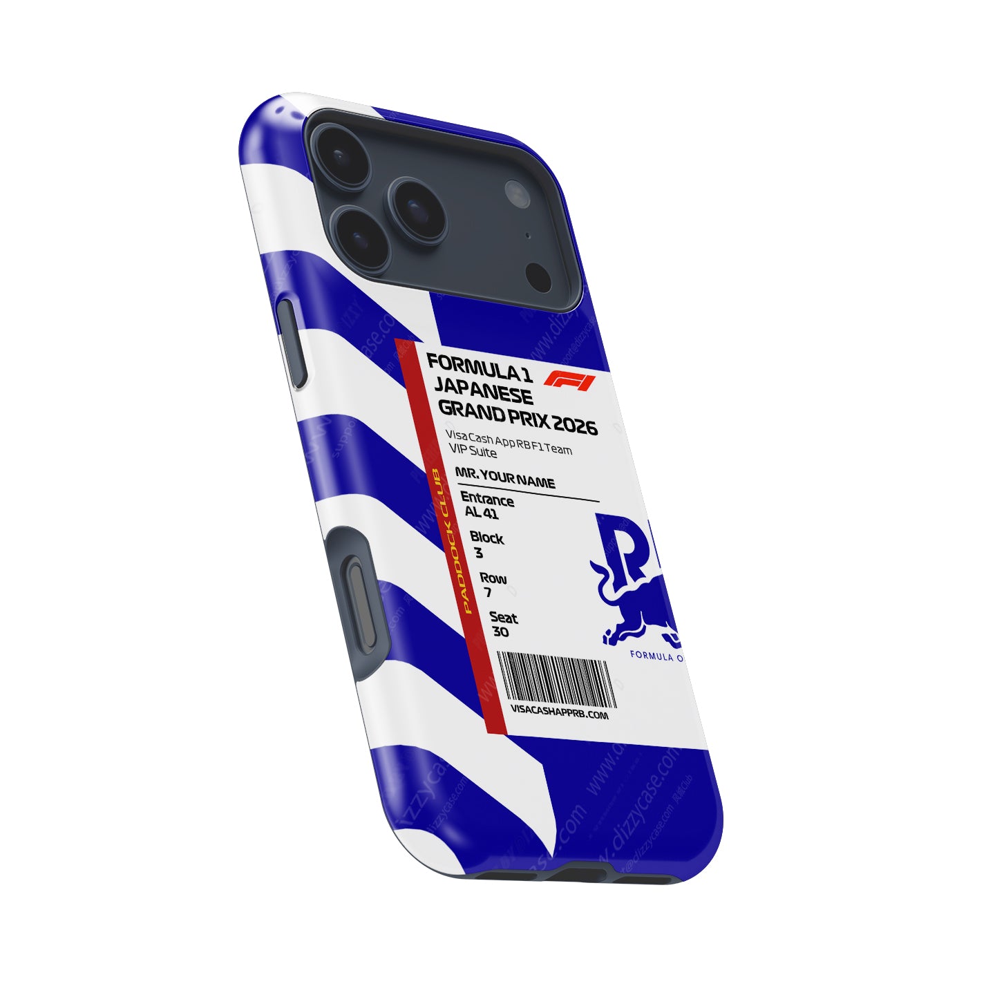 VCARB VIP Pass iPhone Case - Japan 2026 (Suzuka) | DIZZY CASE