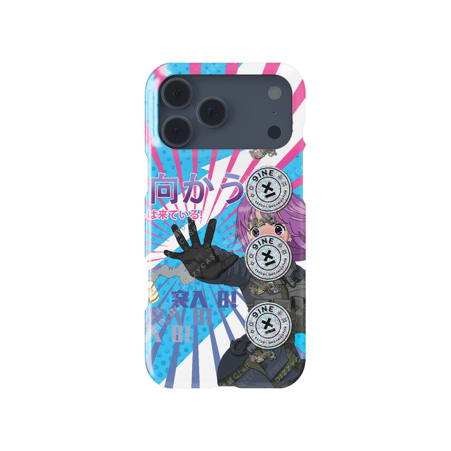 CS / CS2 M4A4 Temukau Classic Skin + 9INE Paris 2023 Sticker - Apple Models | DIZZY CASE