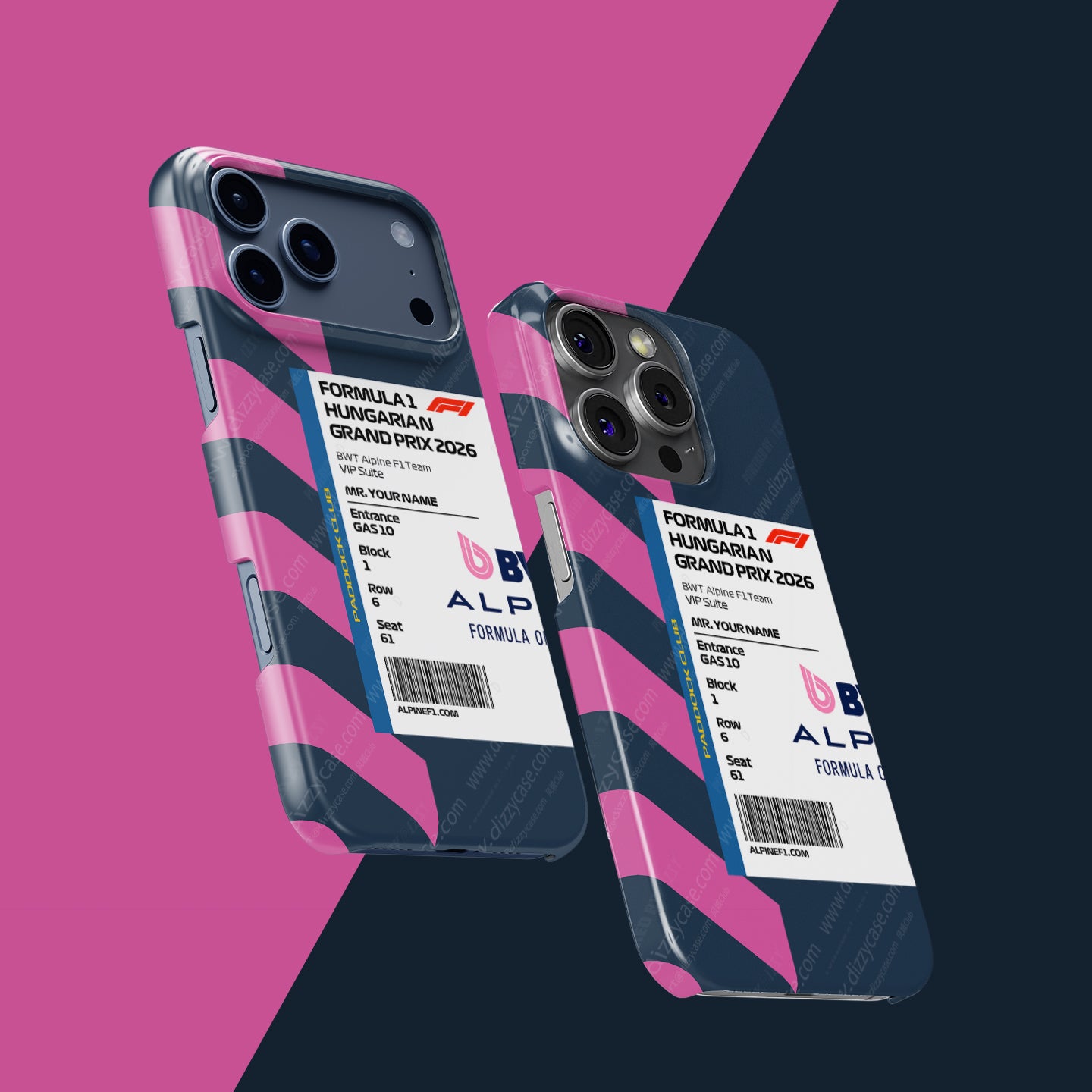 Alpine VIP Pass iPhone Case - Hungary 2026 | DIZZY CASE