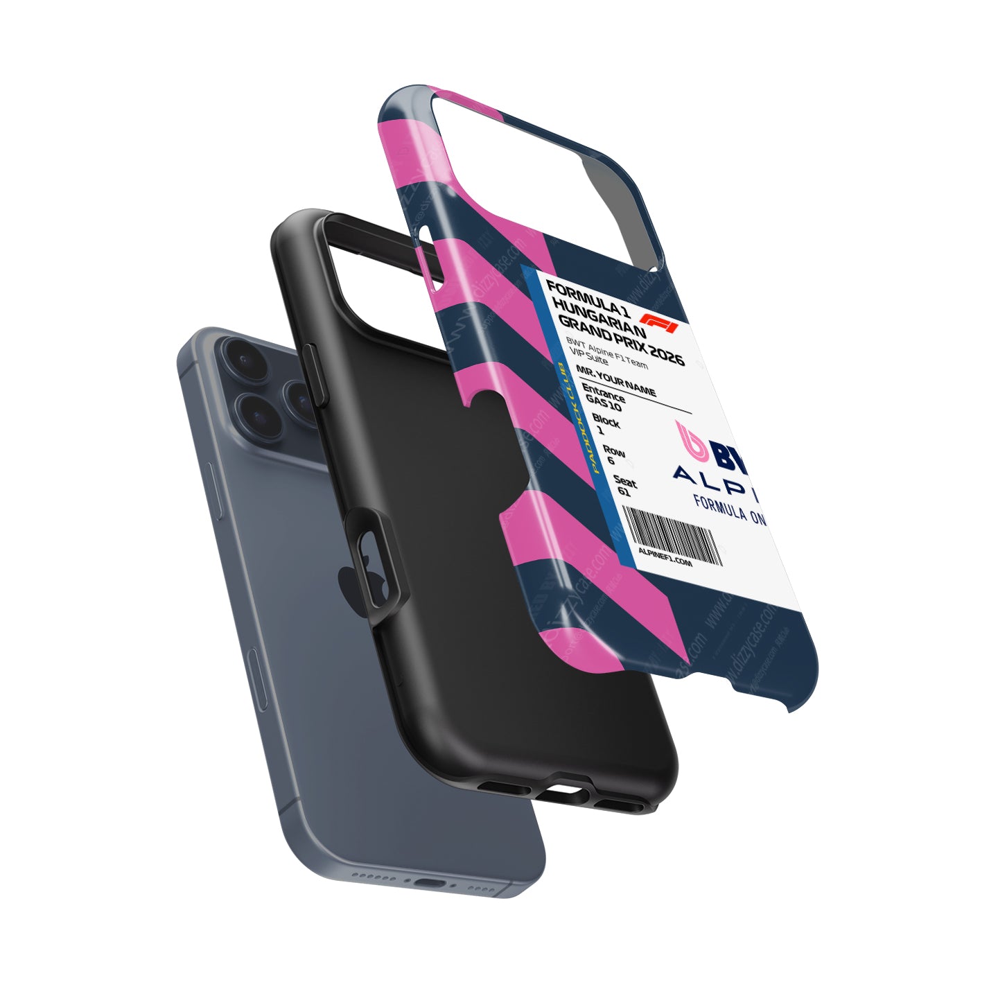 Alpine VIP Pass iPhone Case - Hungary 2026 | DIZZY CASE