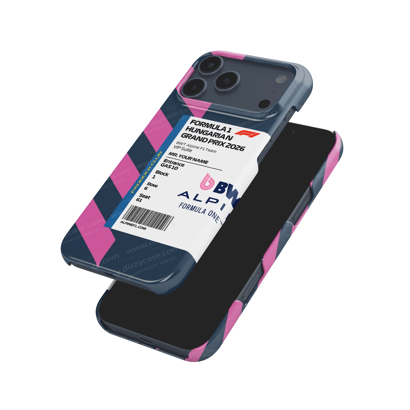 Alpine VIP Pass iPhone Case - Hungary 2026 | DIZZY CASE