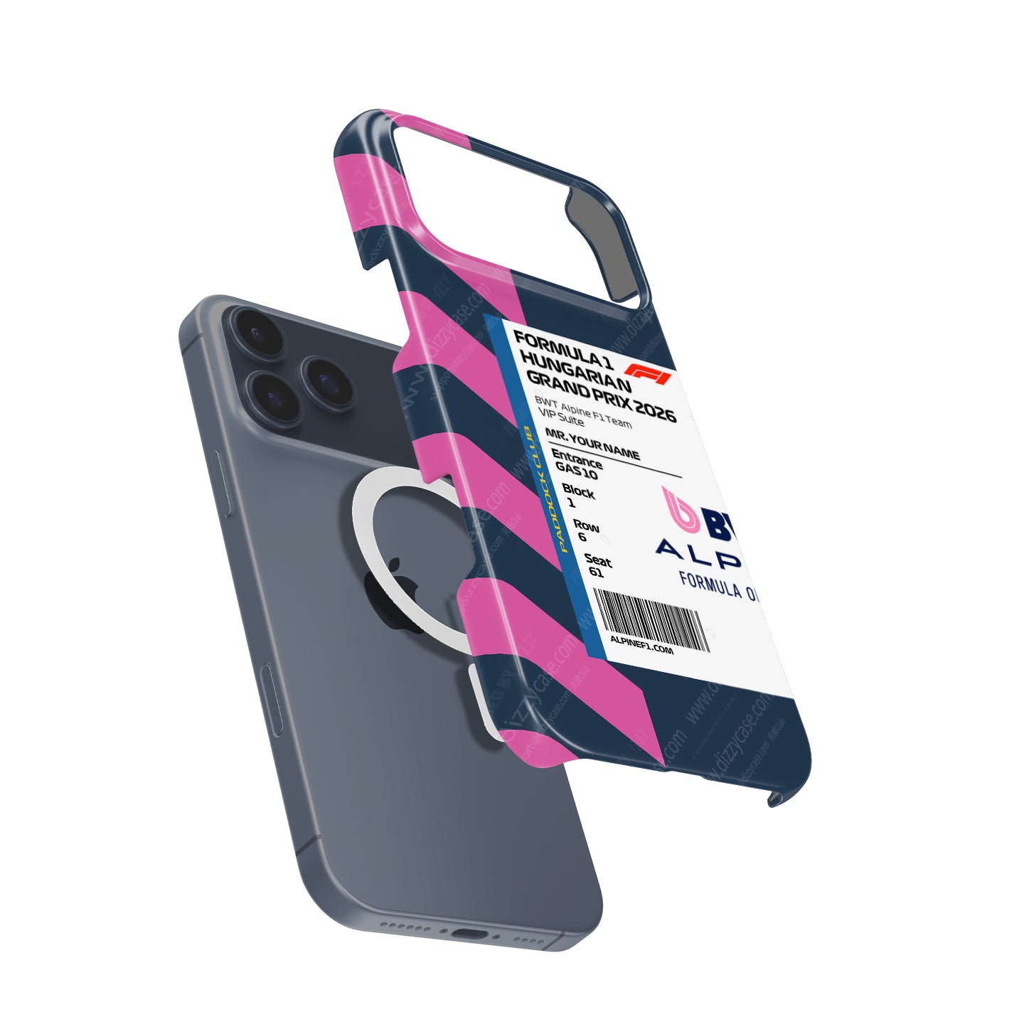 Alpine VIP Pass iPhone Case - Hungary 2026 | DIZZY CASE