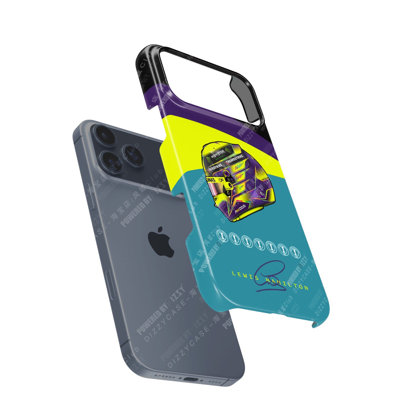 2023 Lewis Hamilton Helmet iPhone Case - Racing Legend Edition