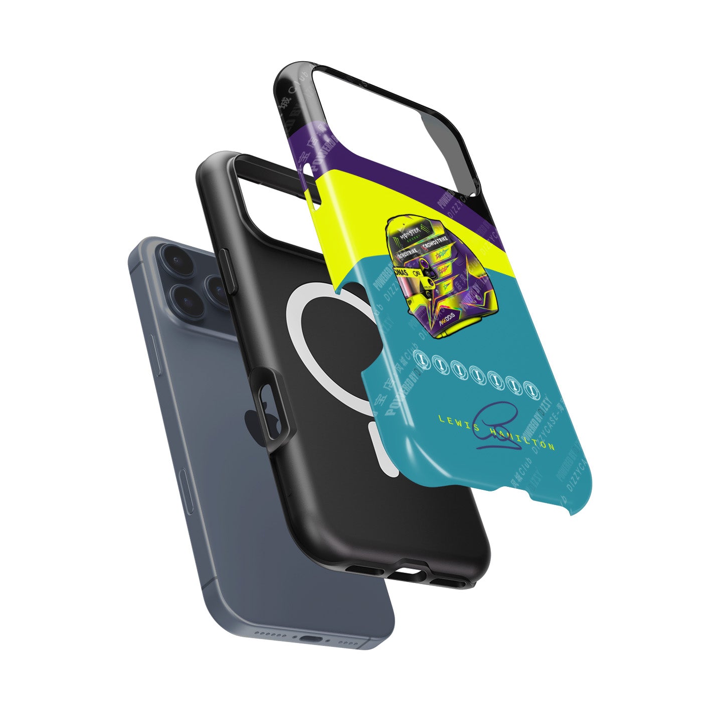 2023 Lewis Hamilton Helmet iPhone Case - Racing Legend Edition