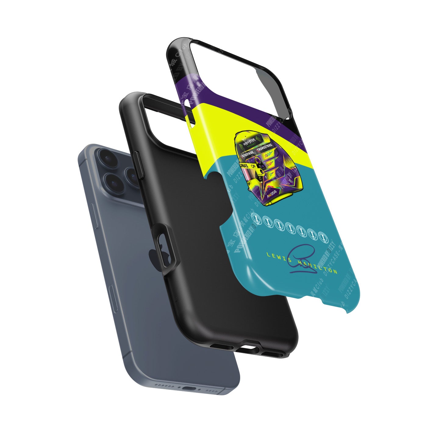 2023 Lewis Hamilton Helmet iPhone Case - Racing Legend Edition