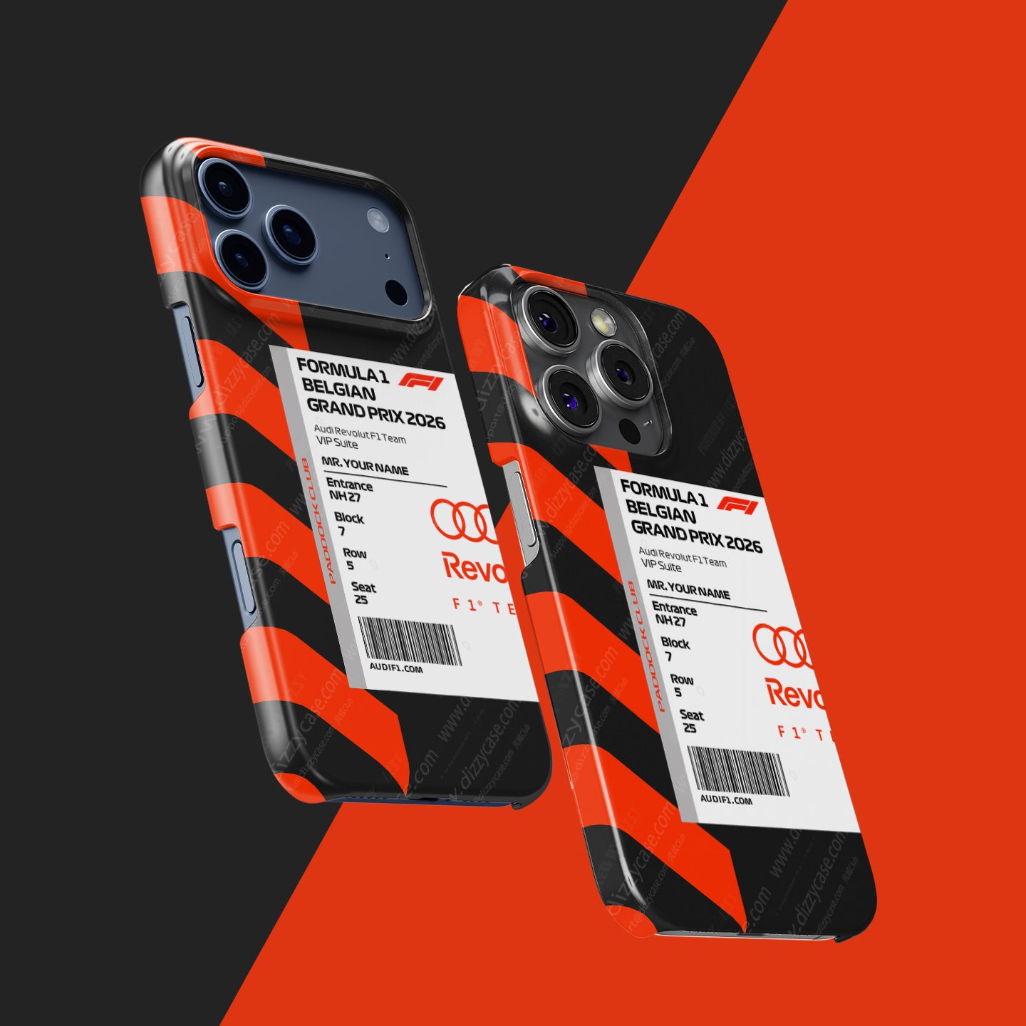 Audi F1 VIP Pass iPhone Case - Belgium 2026 | DIZZY CASE