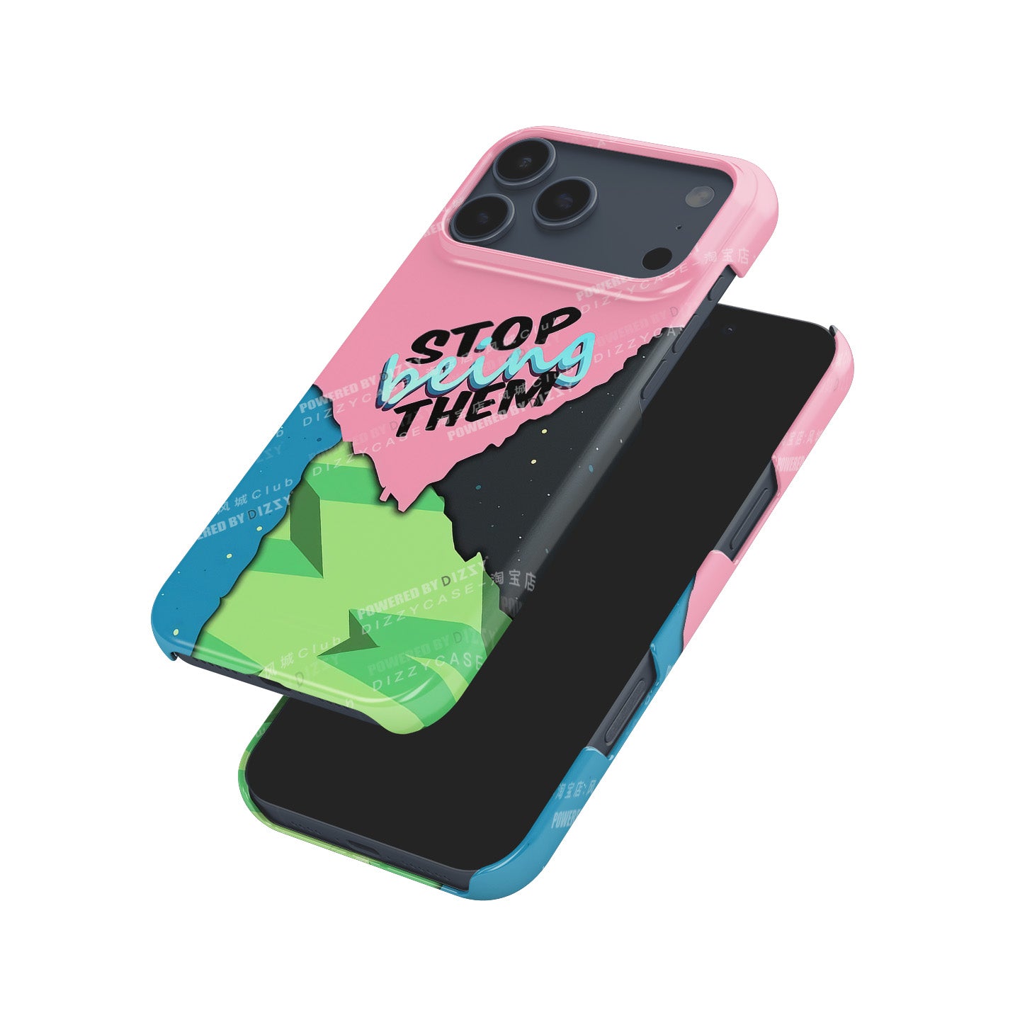 Daniel Ricciardo "Stop Being Them" Helmet Case – Apple iPhone Models