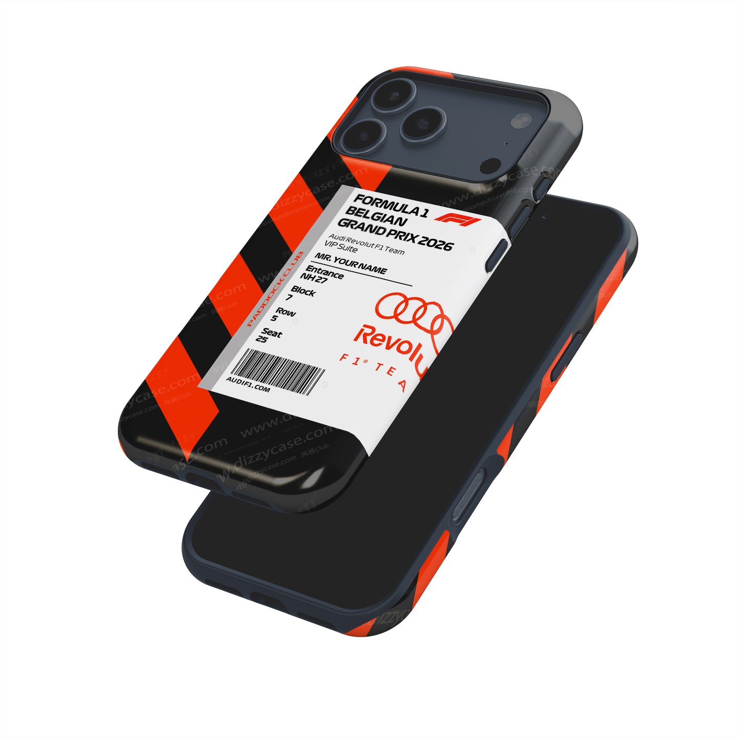 Audi F1 VIP Pass iPhone Case - Belgium 2026 | DIZZY CASE