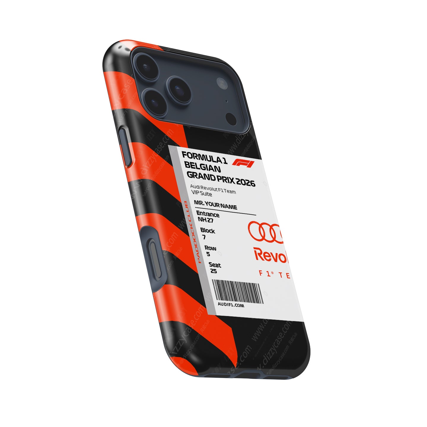 Audi F1 VIP Pass iPhone Case - Belgium 2026 | DIZZY CASE