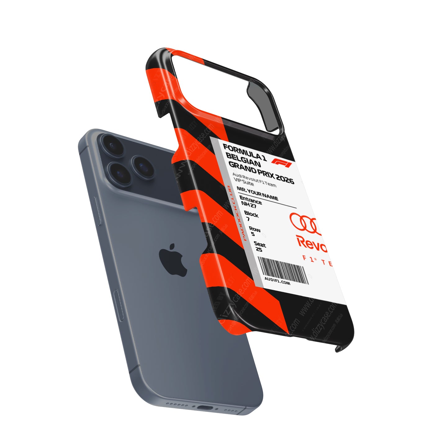 Audi F1 VIP Pass iPhone Case - Belgium 2026 | DIZZY CASE