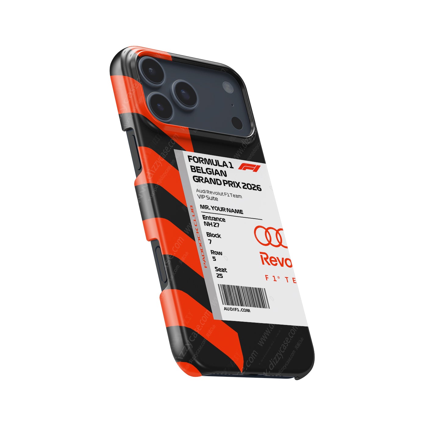 Audi F1 VIP Pass iPhone Case - Belgium 2026 | DIZZY CASE
