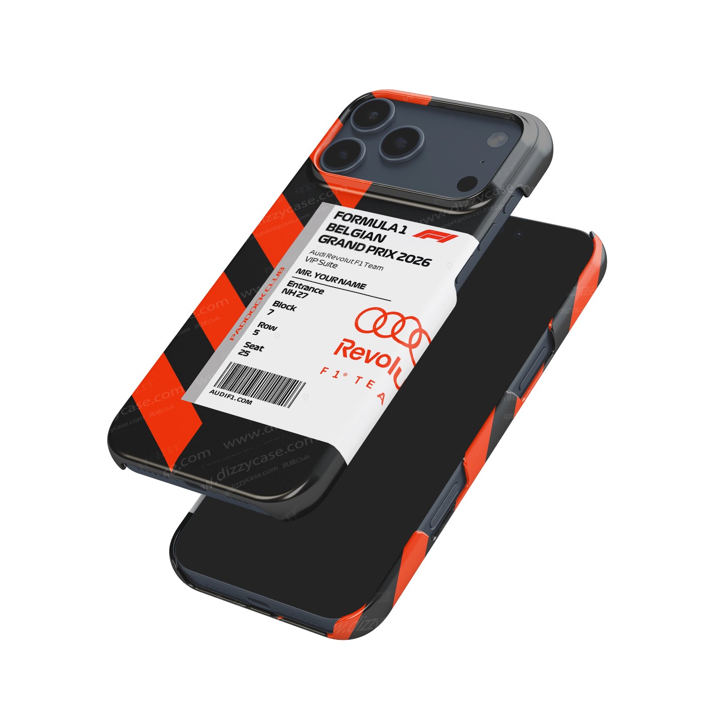 Audi F1 VIP Pass iPhone Case - Belgium 2026 | DIZZY CASE