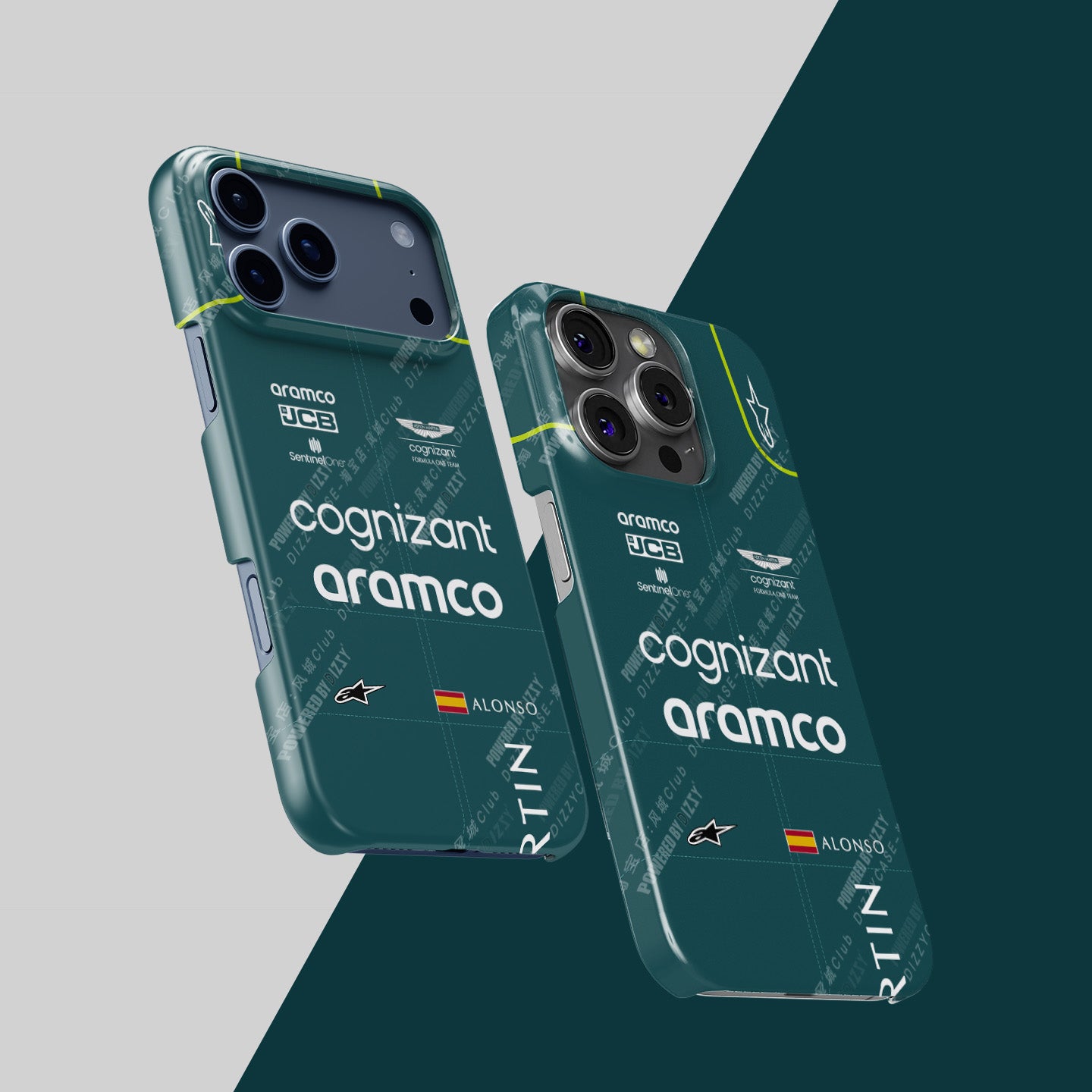 Fernando Alonso 2023 Racing Suit Phone Case – Tough & Stylish | DIZZY CASE
