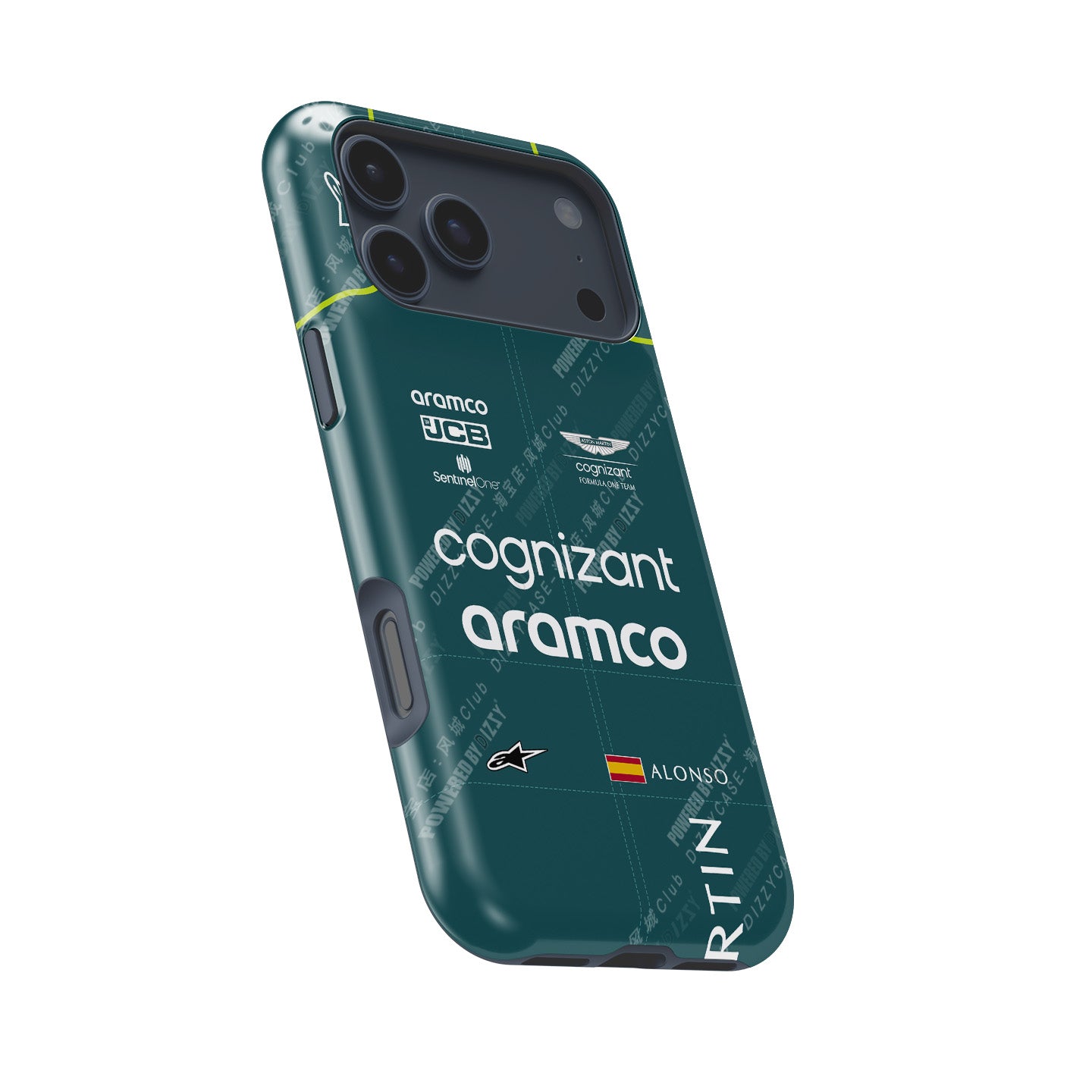 Fernando Alonso 2023 Racing Suit Phone Case – Tough & Stylish | DIZZY CASE