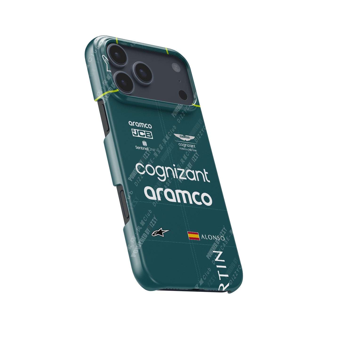 Fernando Alonso 2023 Racing Suit Phone Case – Tough & Stylish | DIZZY CASE