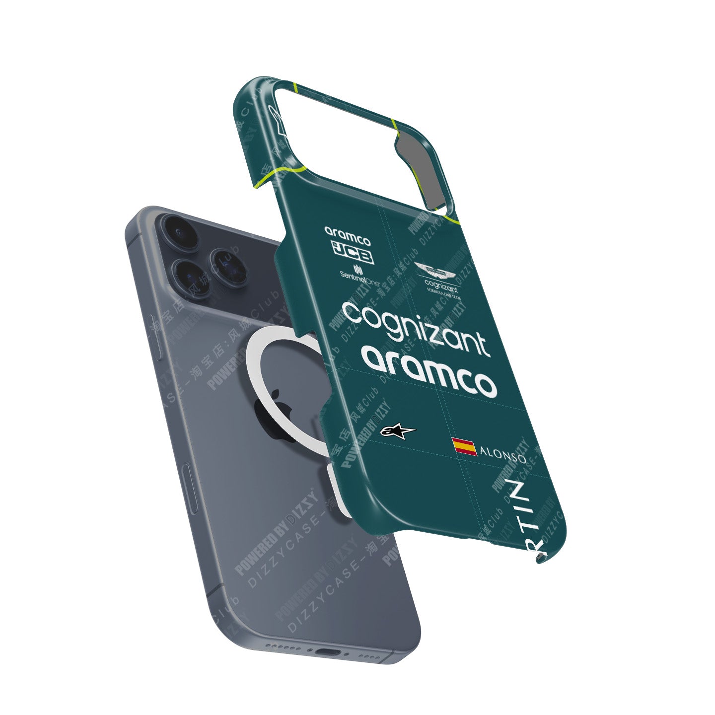 Fernando Alonso 2023 Racing Suit Phone Case – Tough & Stylish | DIZZY CASE