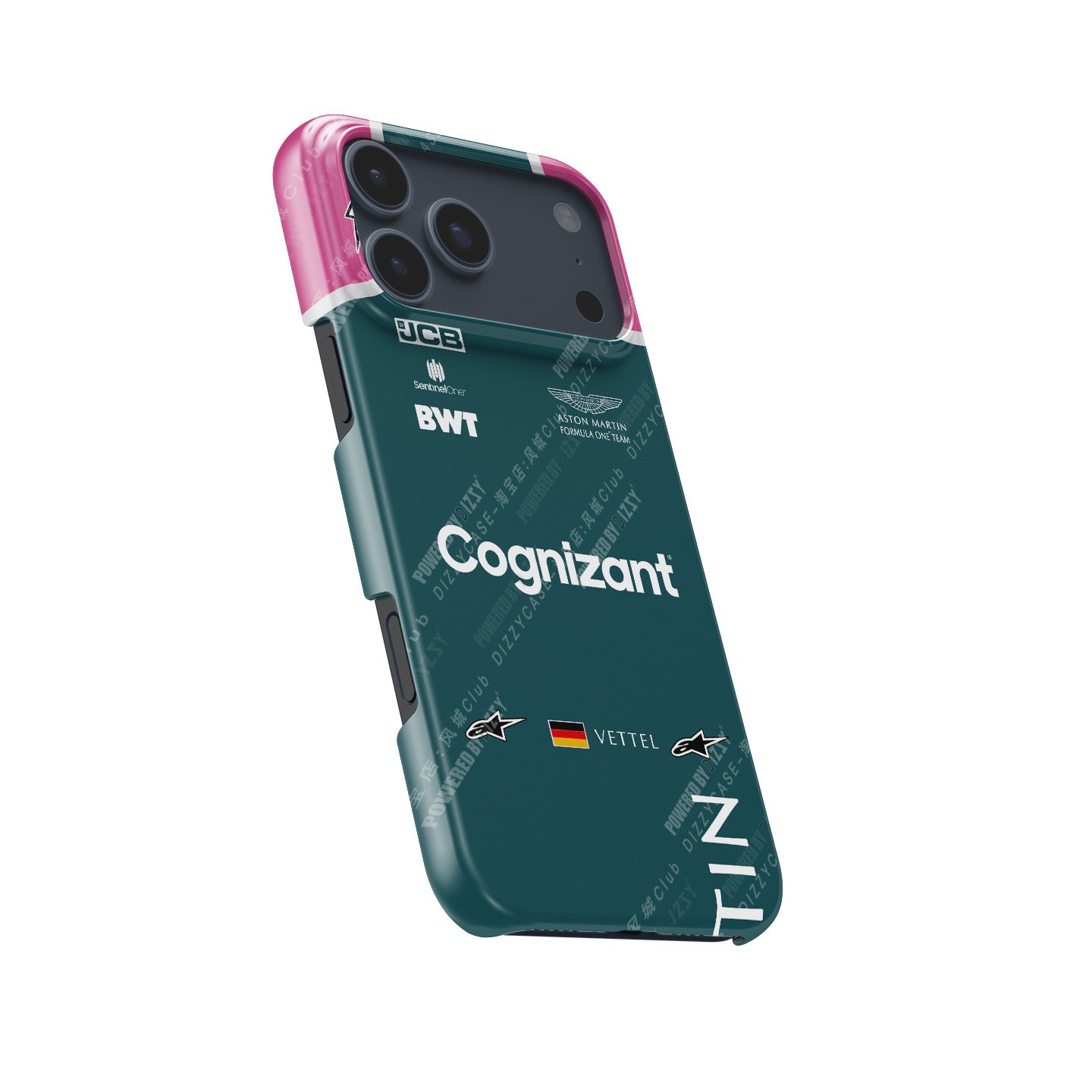 Aston Martin Sebastian Vettel F1 Case – Apple iPhone Models
