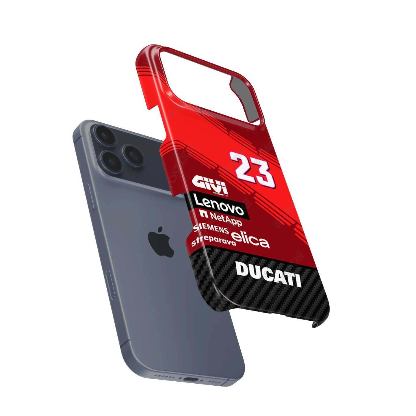 2024 Ducati Enea Bastianini #EB23 MotoGP Livery Phone Case by DIZZY