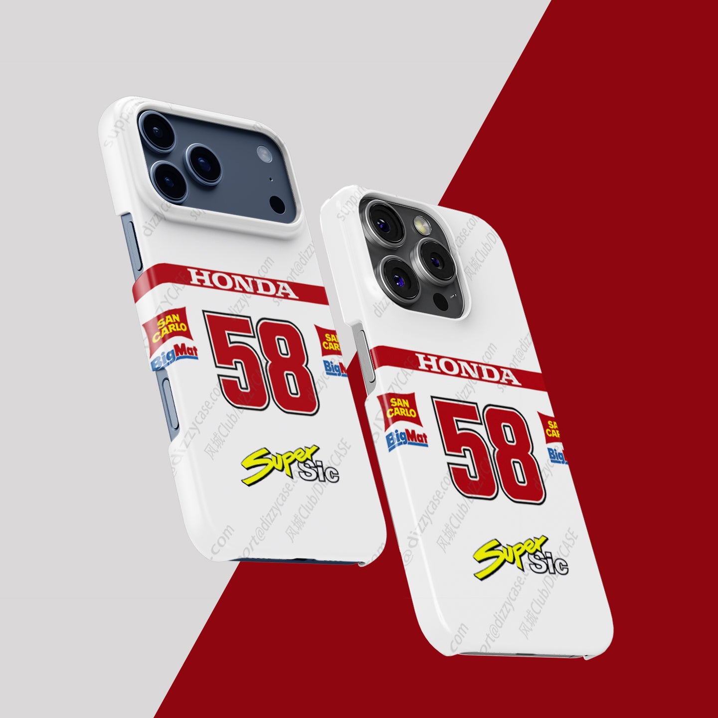 Marco Simoncelli HONDA RC212V Livery Phone Case by DIZZY