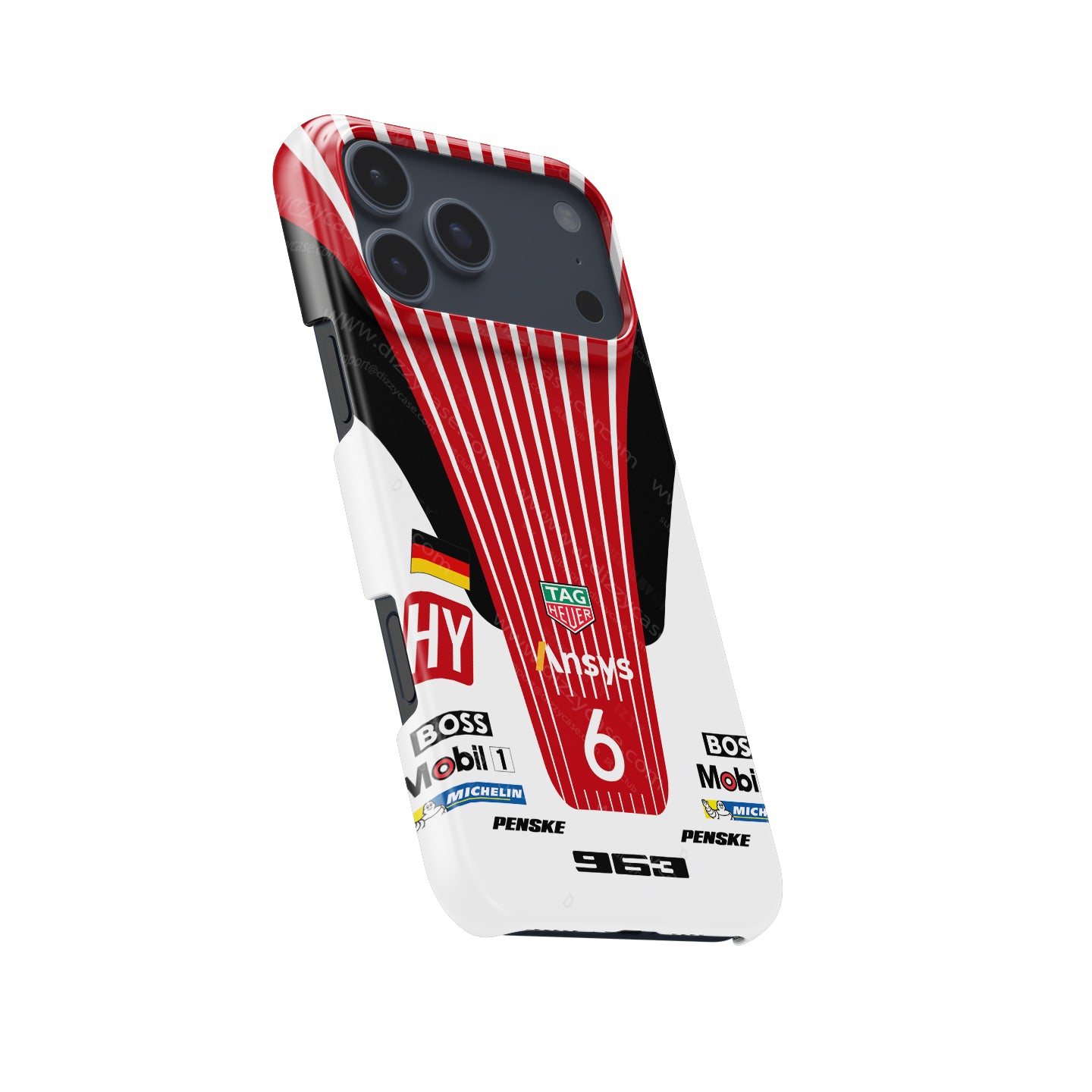 Porsche 963 LMDh No.6 Livery Phone Case: Bold Design, Ultimate Protection | DIZZY CASE