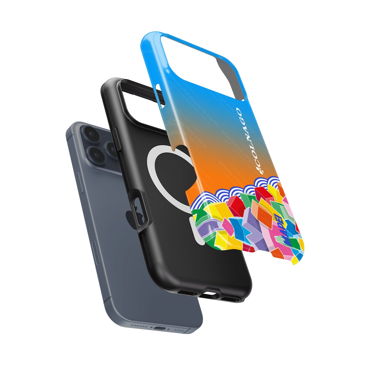 Ride with Style: Colnago C64 Disc Mapei Livery Phone Case