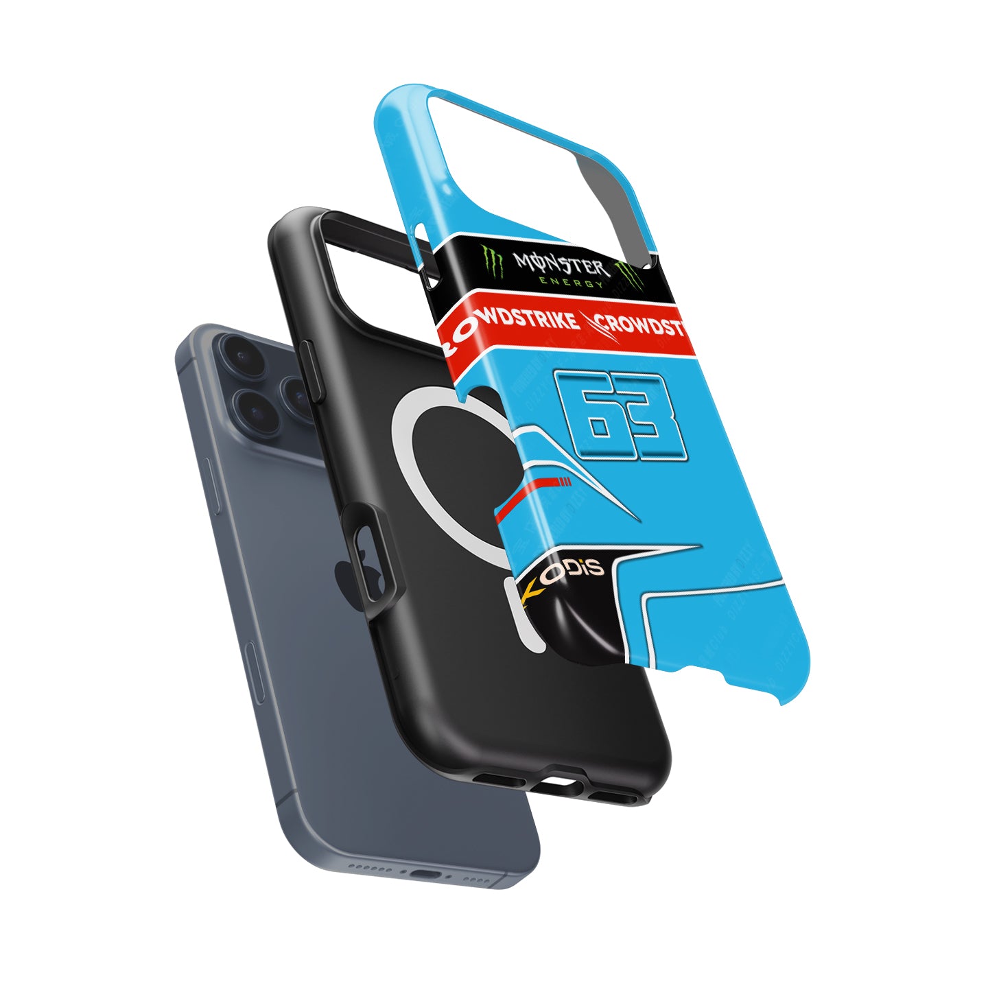 George Russell GR63 Helmet Phone Case – F1 Fan Must-Have! | DIZZY CASE