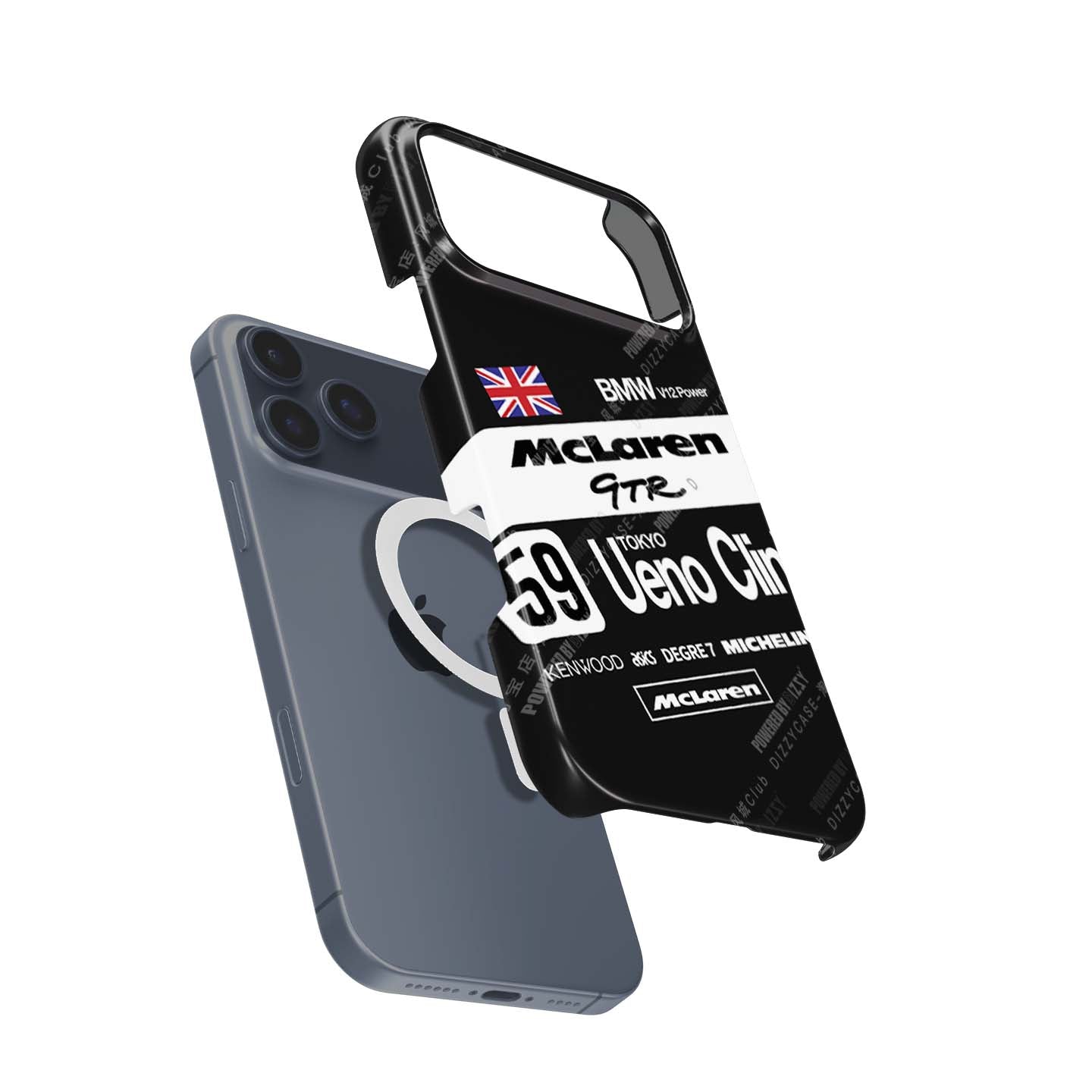 McLaren F1 GTR 1995 Le Mans Winner Ueno Clinic Livery Phone Case by DIZZY | DIZZY CASE