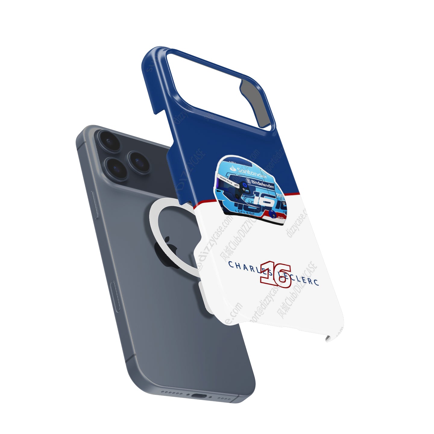 Charles Leclerc Miami Grand Prix 2024 Helmet iPhone Case | DIZZY CASE