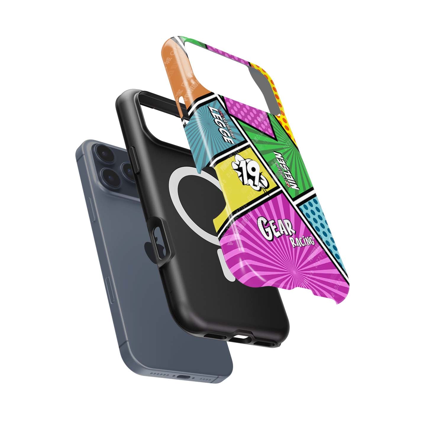 GEAR Racing Lamborghini Huracan iPhone Case – Pop Art Livery for Apple | DIZZY CASE