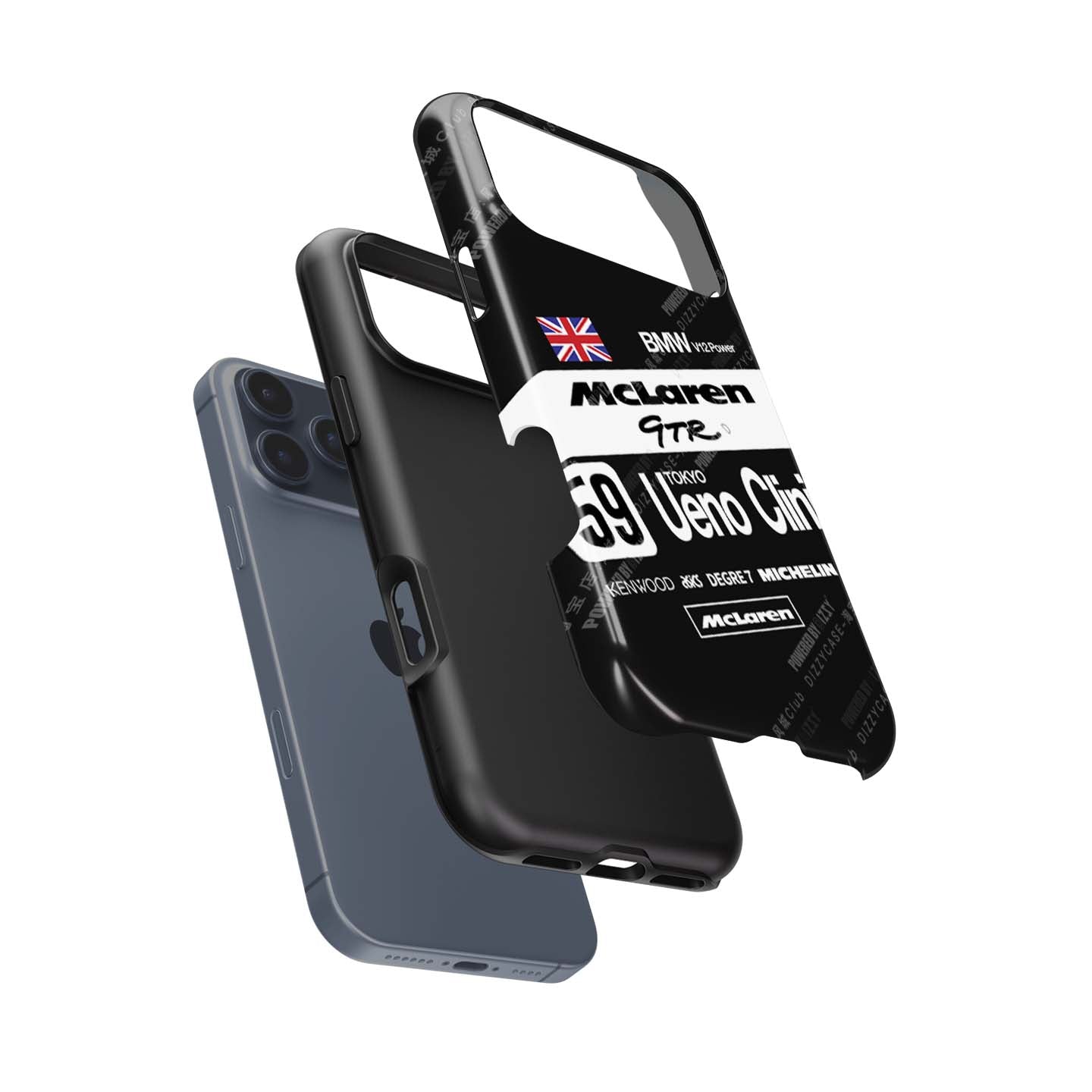 McLaren F1 GTR 1995 Le Mans Winner Ueno Clinic Livery Phone Case by DIZZY | DIZZY CASE