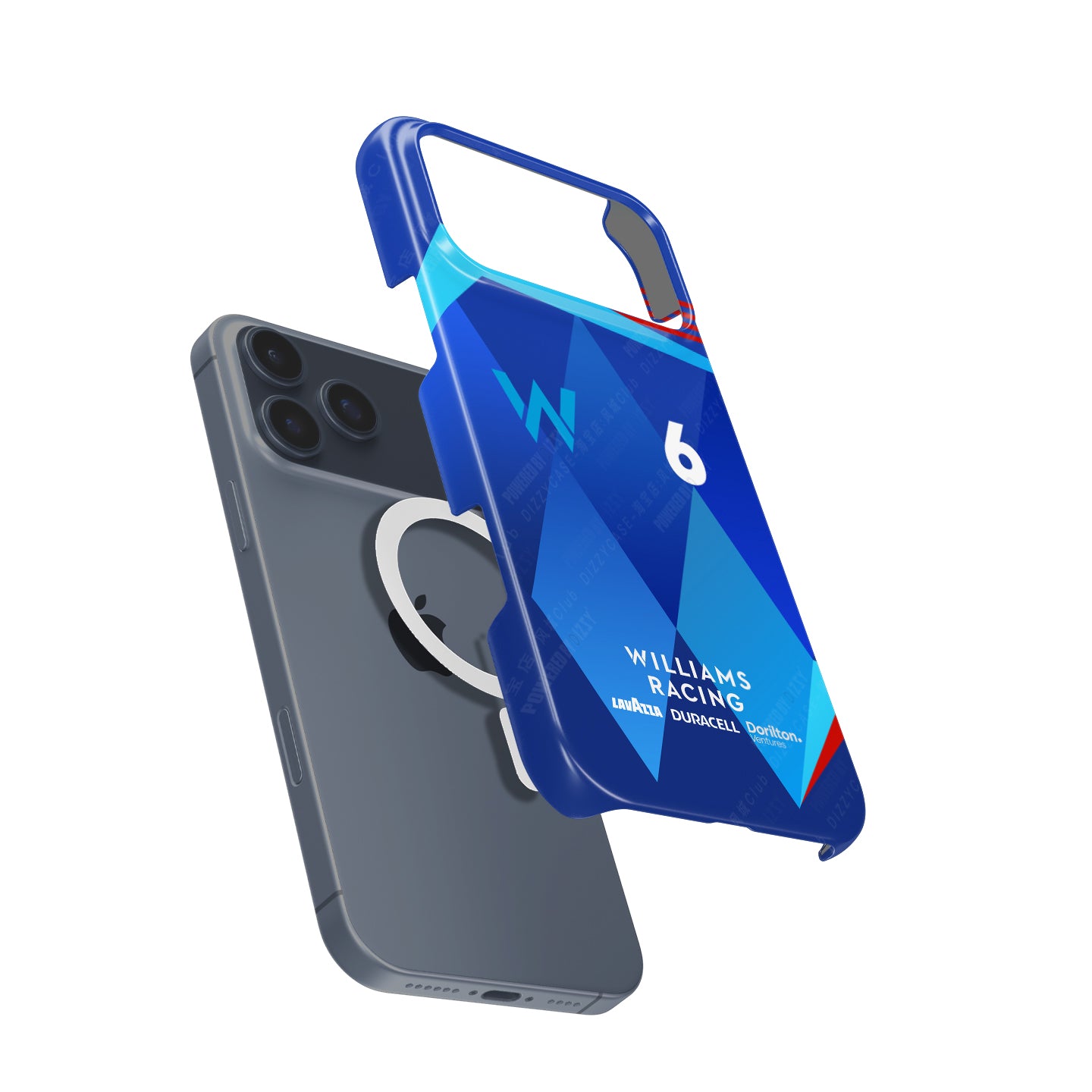 Williams FW44 Latifi Livery iPhone Case – 2022 Racing Tribute | DIZZY CASE